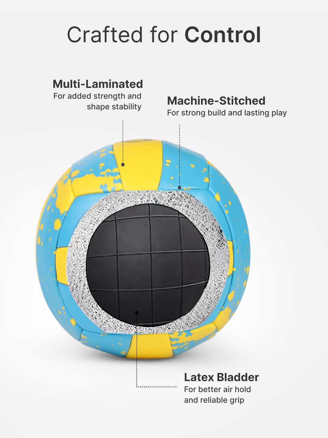 cult Volleyball ACE Blue Yellow
