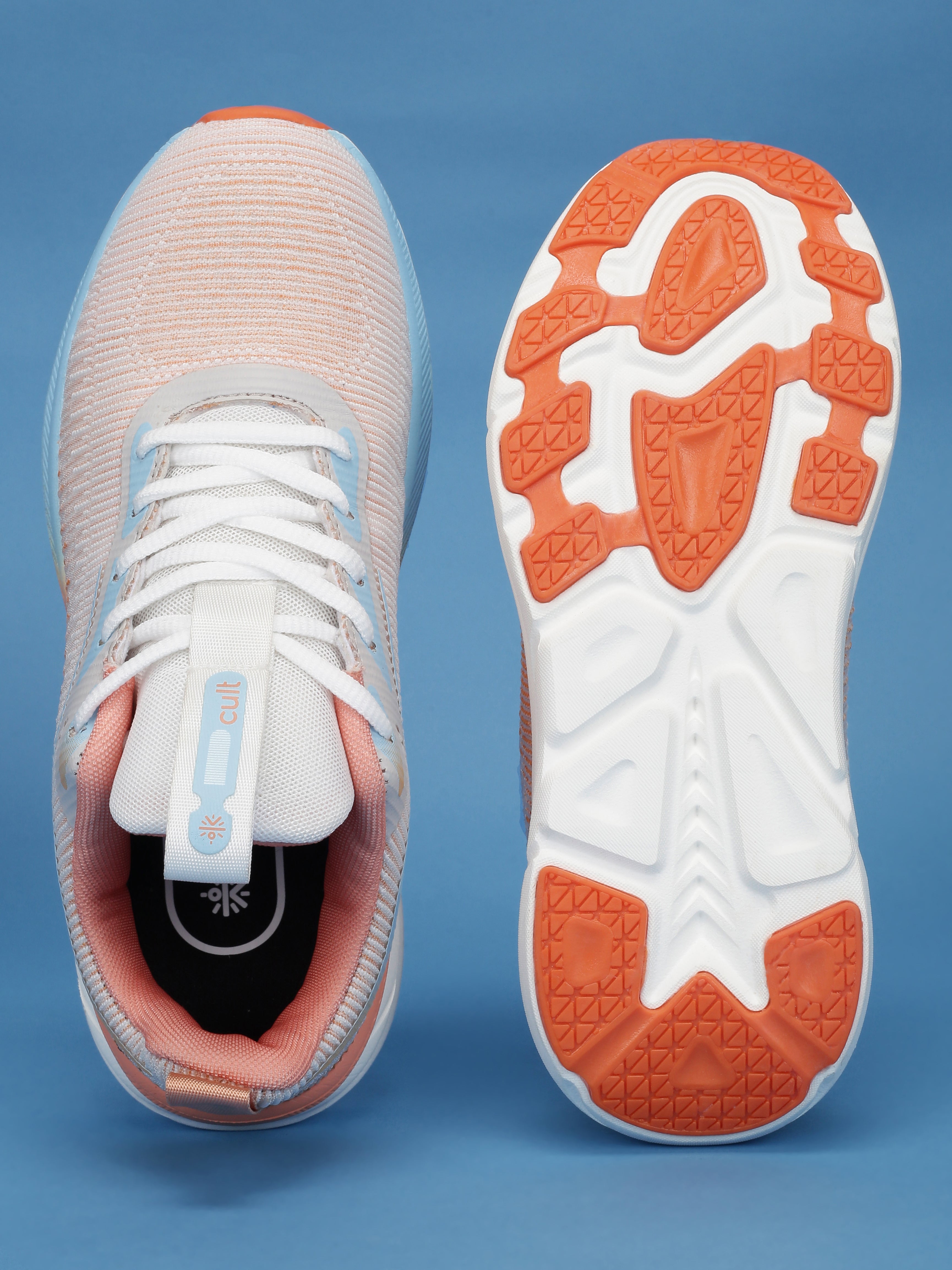 cult Women's Flytor Running Shoes - L. Peach/Ice Blue