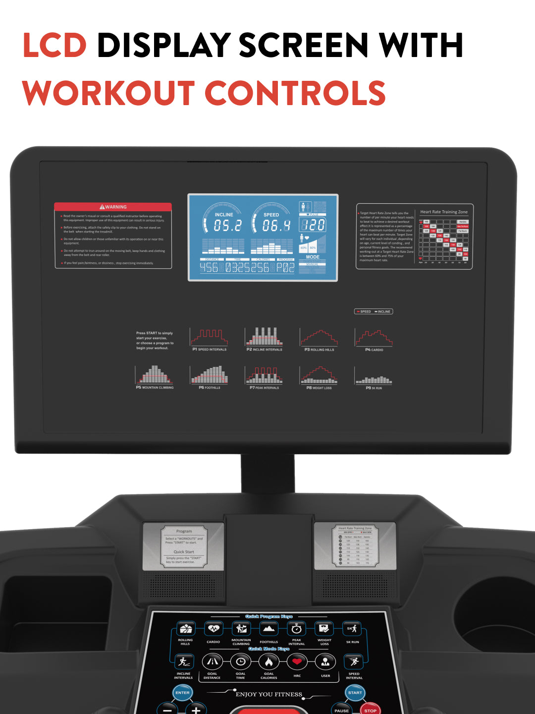 Cult OptiRun Blitz CS550L Treadmill | 3HP Motor Power | Max Weight Support: 160Kg | Max Speed - 20kmph (with 6 months extended warranty)