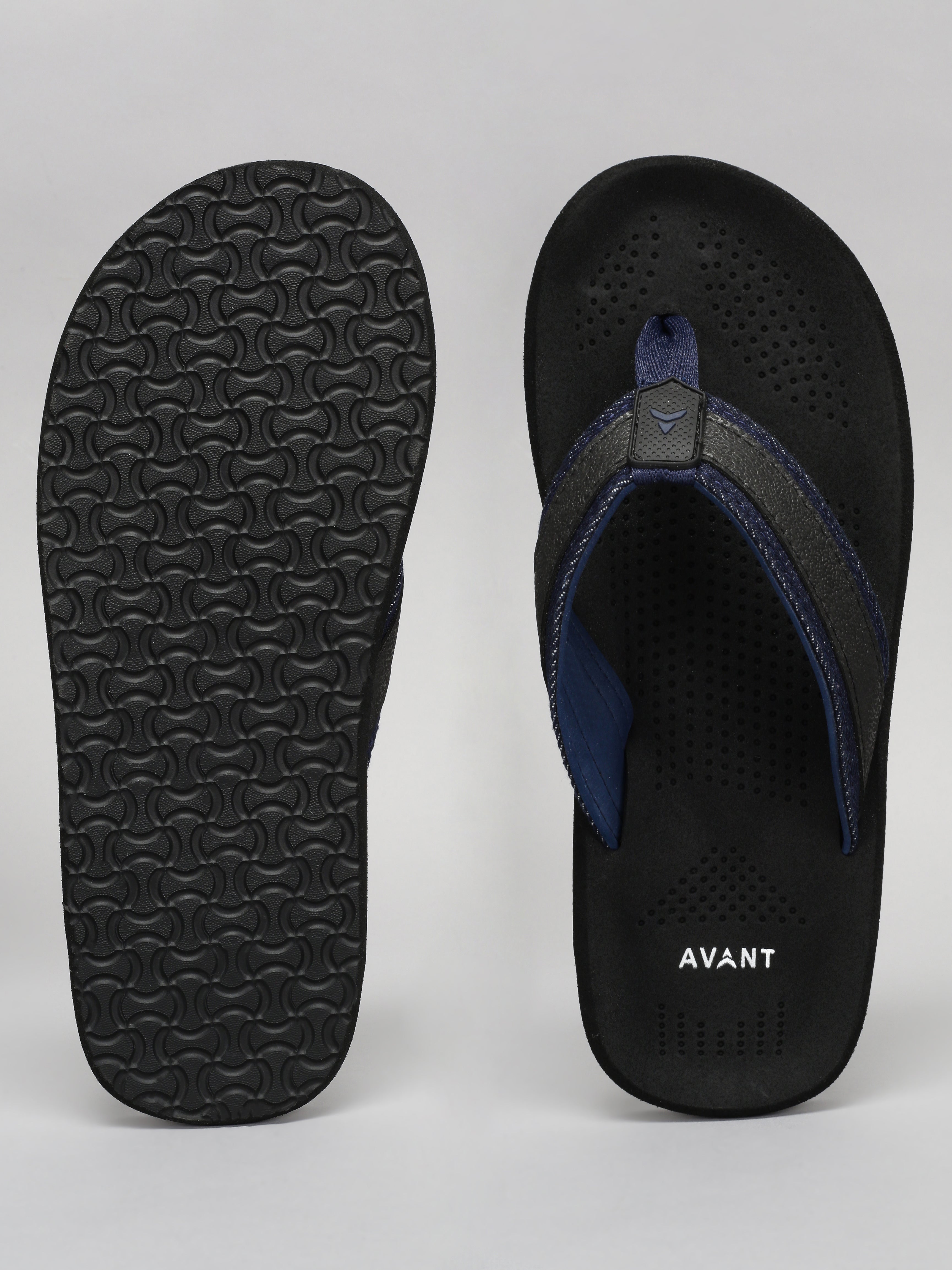 Avant Men's Brook Flip Flops - Black/Olive