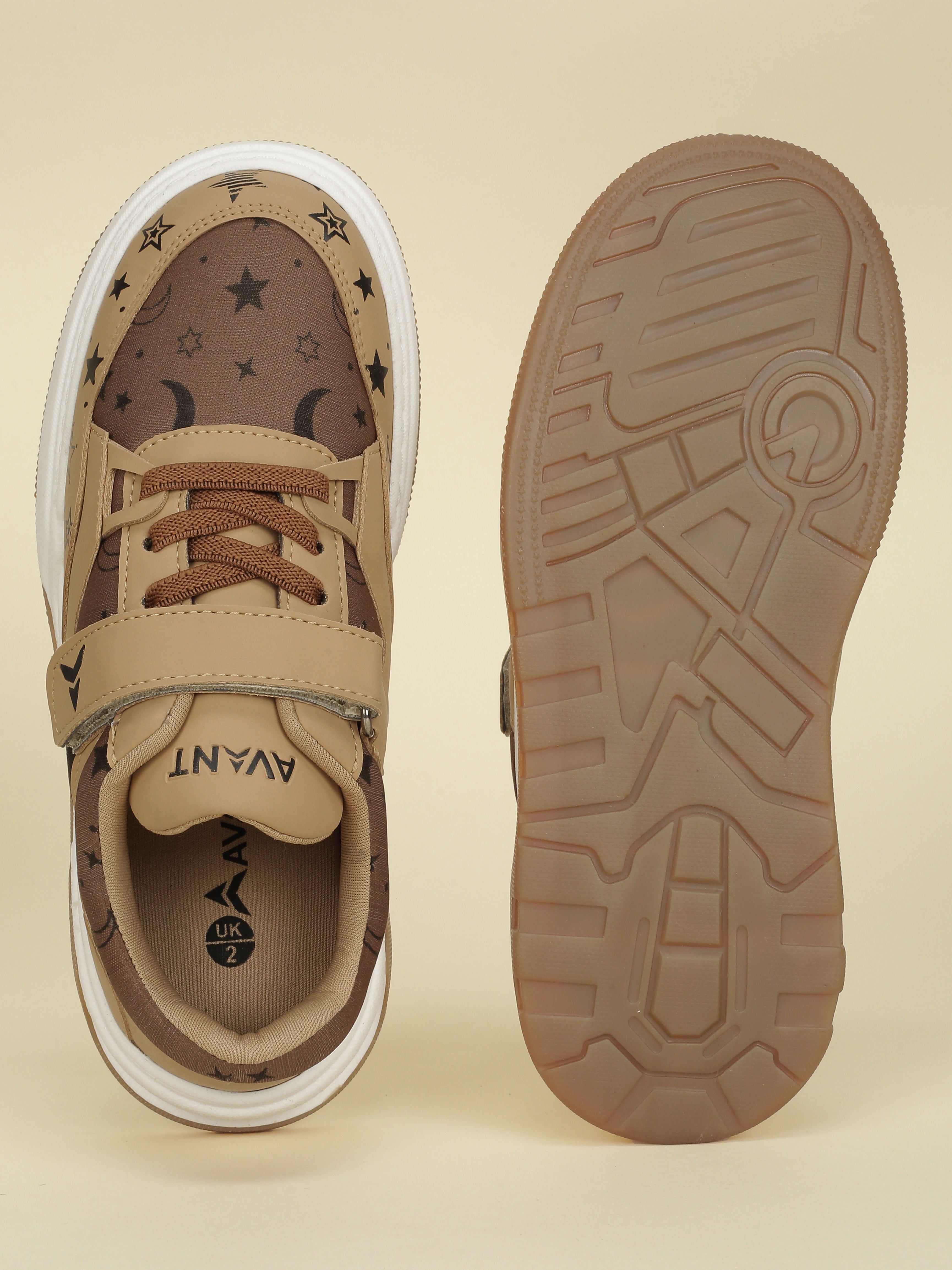 Avant Kids' StarChase Sneakers - Beige