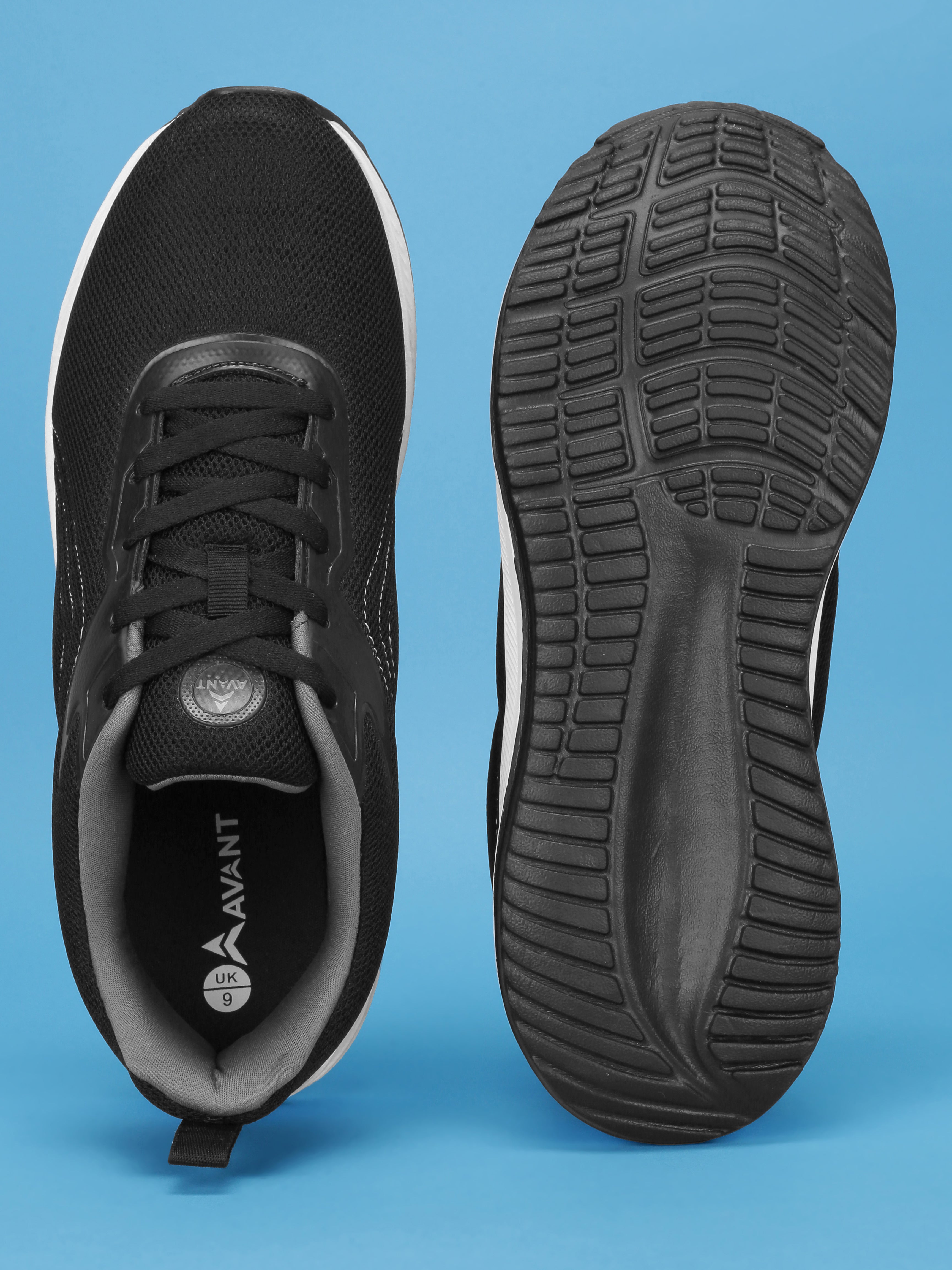 Avant Men's Vetra Walking Shoes - Black