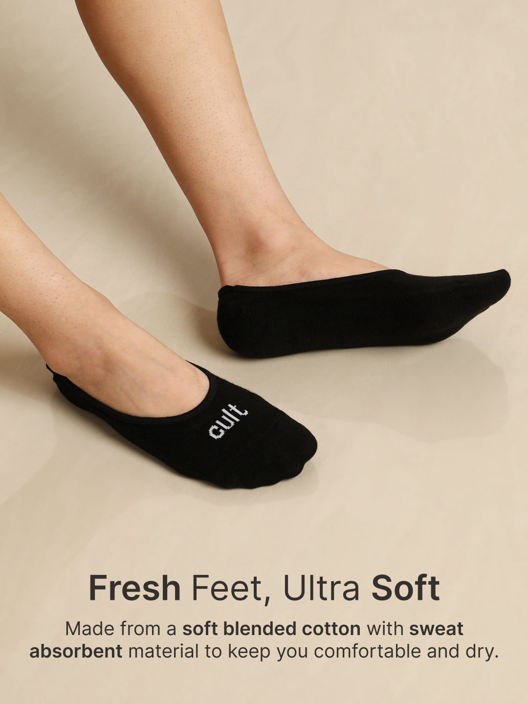 Casual Low Cut Invisible Pack of 3 Grey,Powder Blue & Black Terry Solid Women's Socks