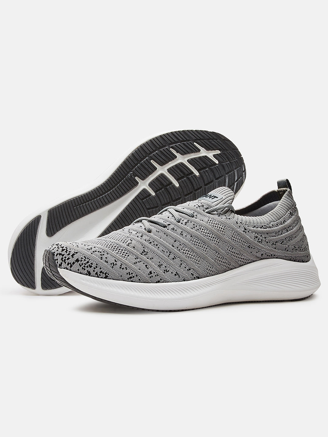 Avant Men's Zebra Slip-On Running Shoes - L.Grey