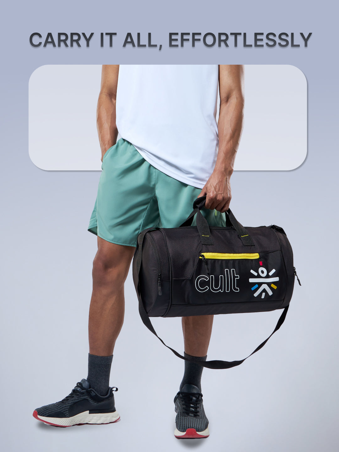 cult 35 L Duffle bag with steel bottle 1L