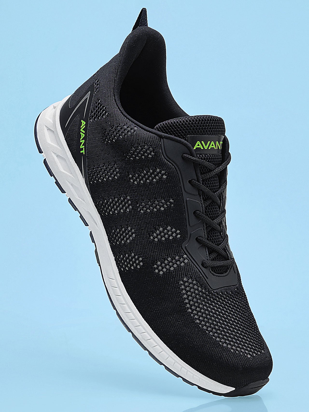 Avant Men's Hurricane Casual Shoes- Black/White