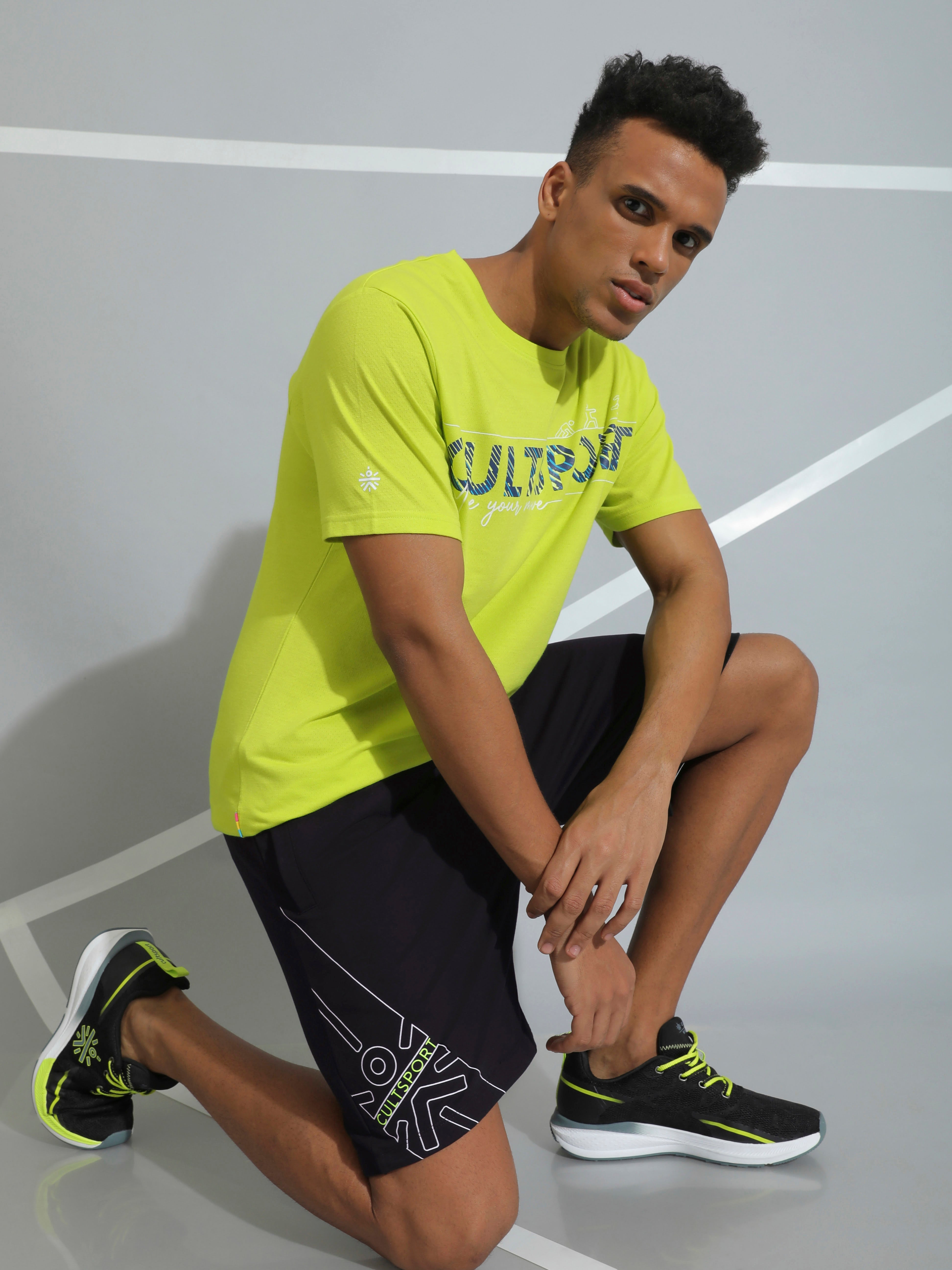 Logo Graphic Active Shorts