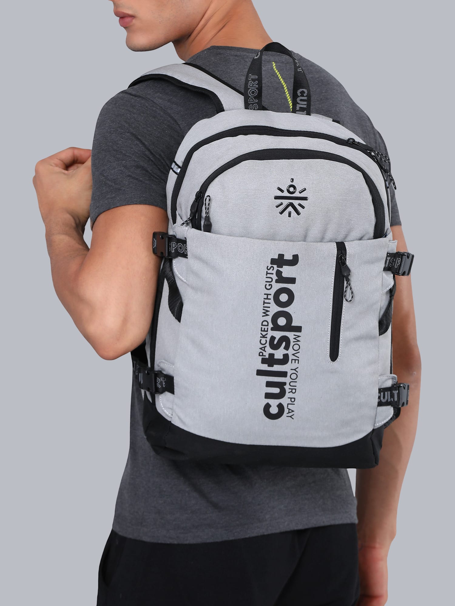 Vital 247 Grey Backpack