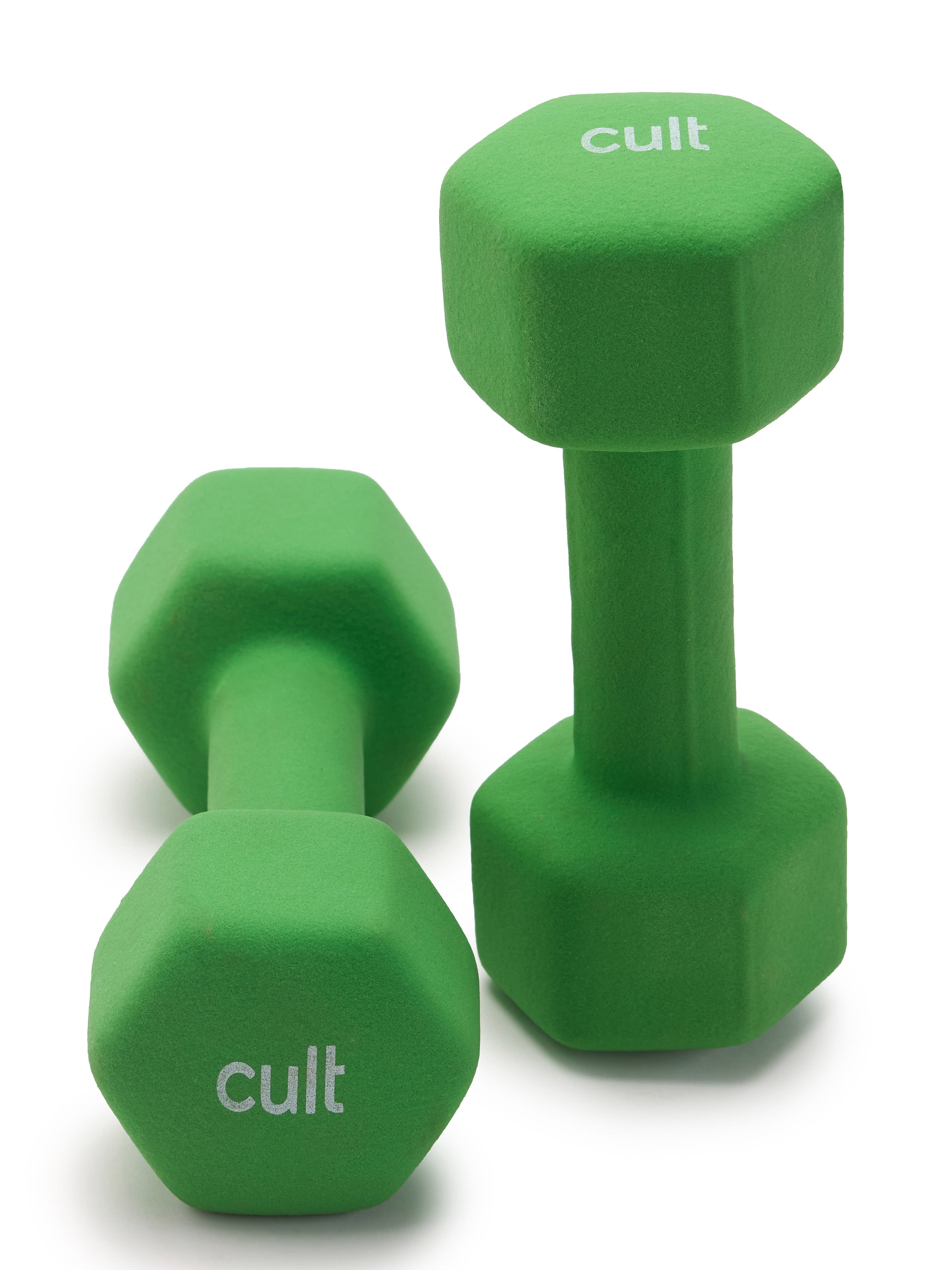 Neoprene Dumbbell 4Kg x 2 Green