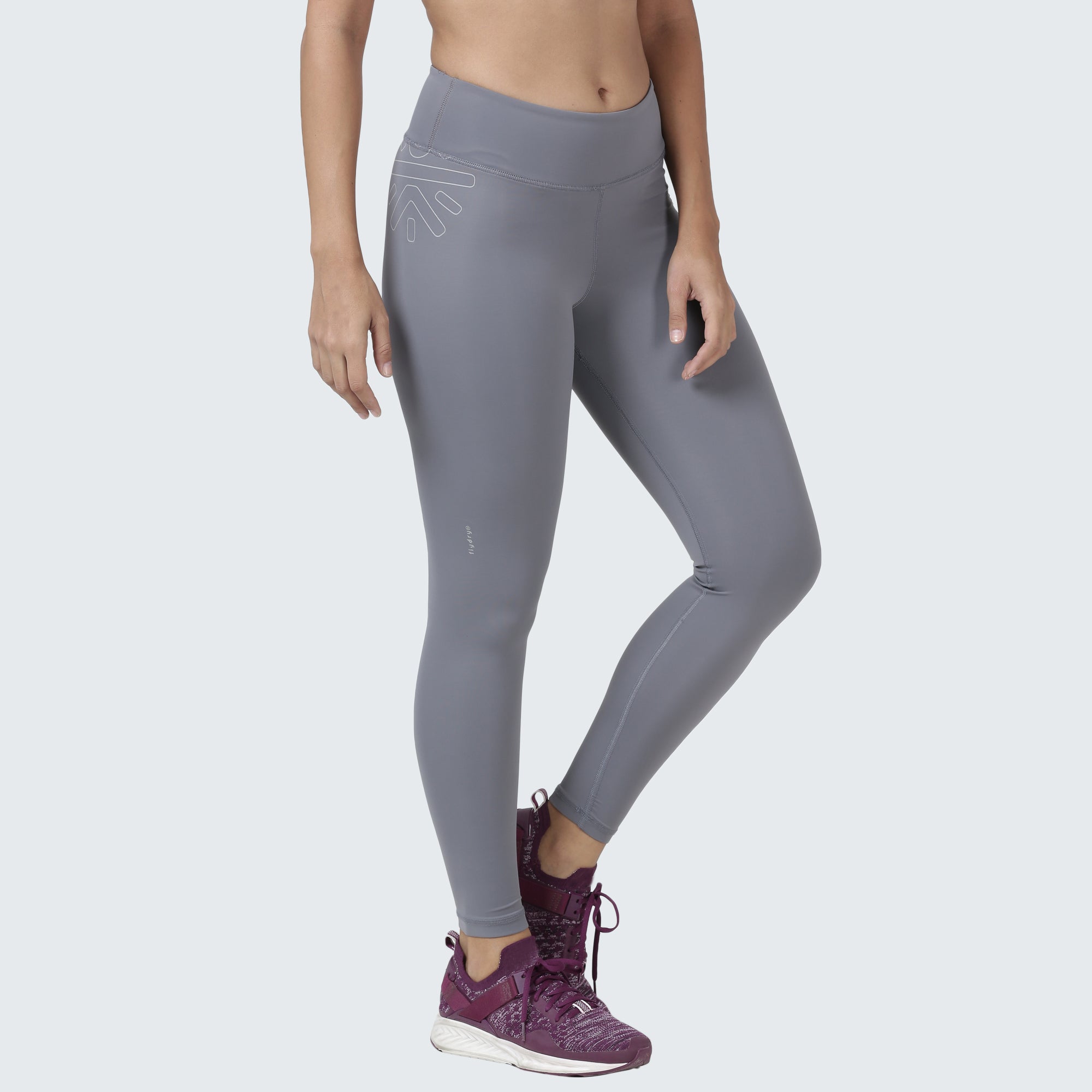 Women's"I Am Cult" Grey Training Leggings