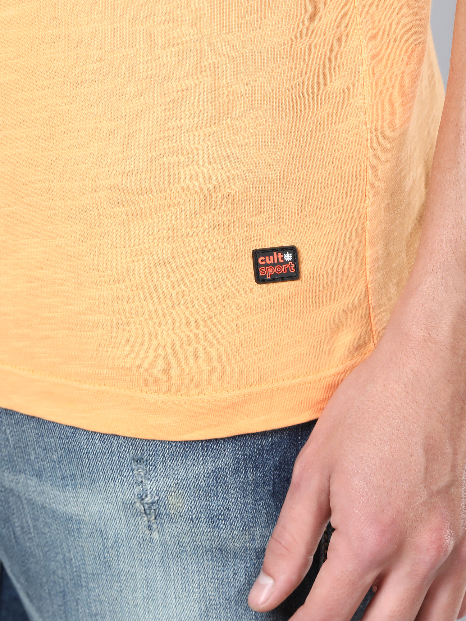 Everyday Mark Yellow Casual Tee