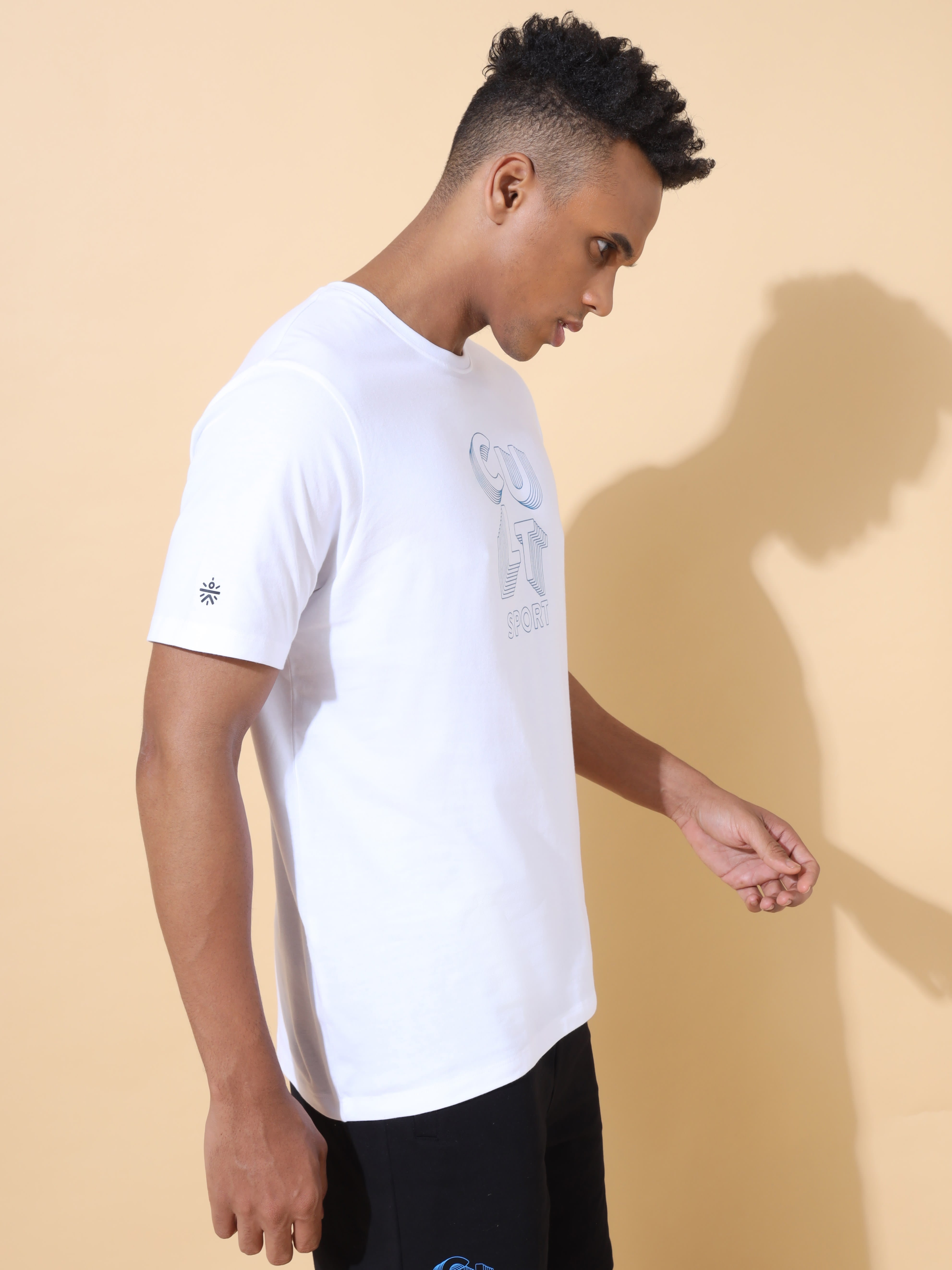 Performance T-shirt with Chest Graphic