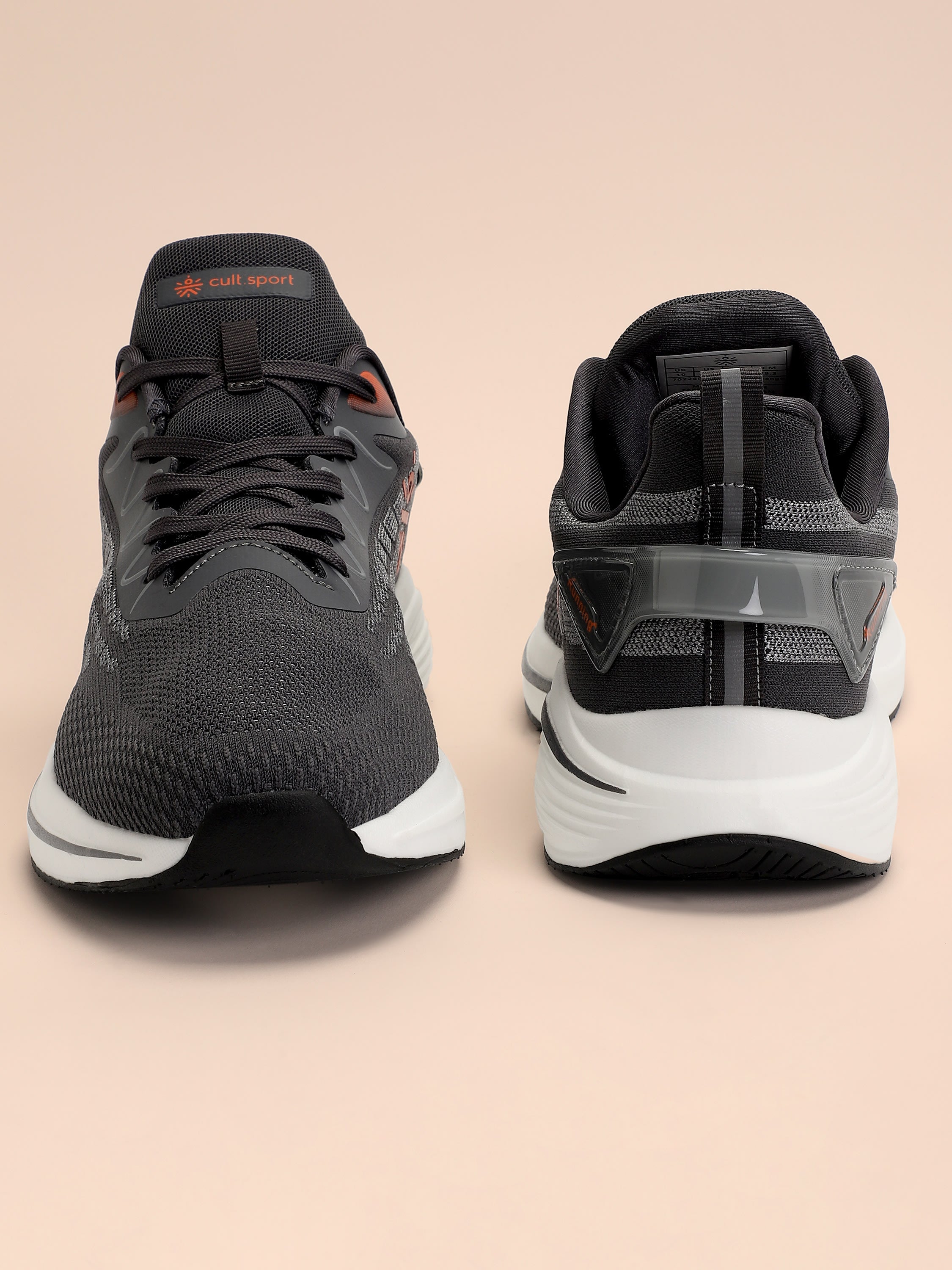 cult Active Men Running Shoes - Dark Grey