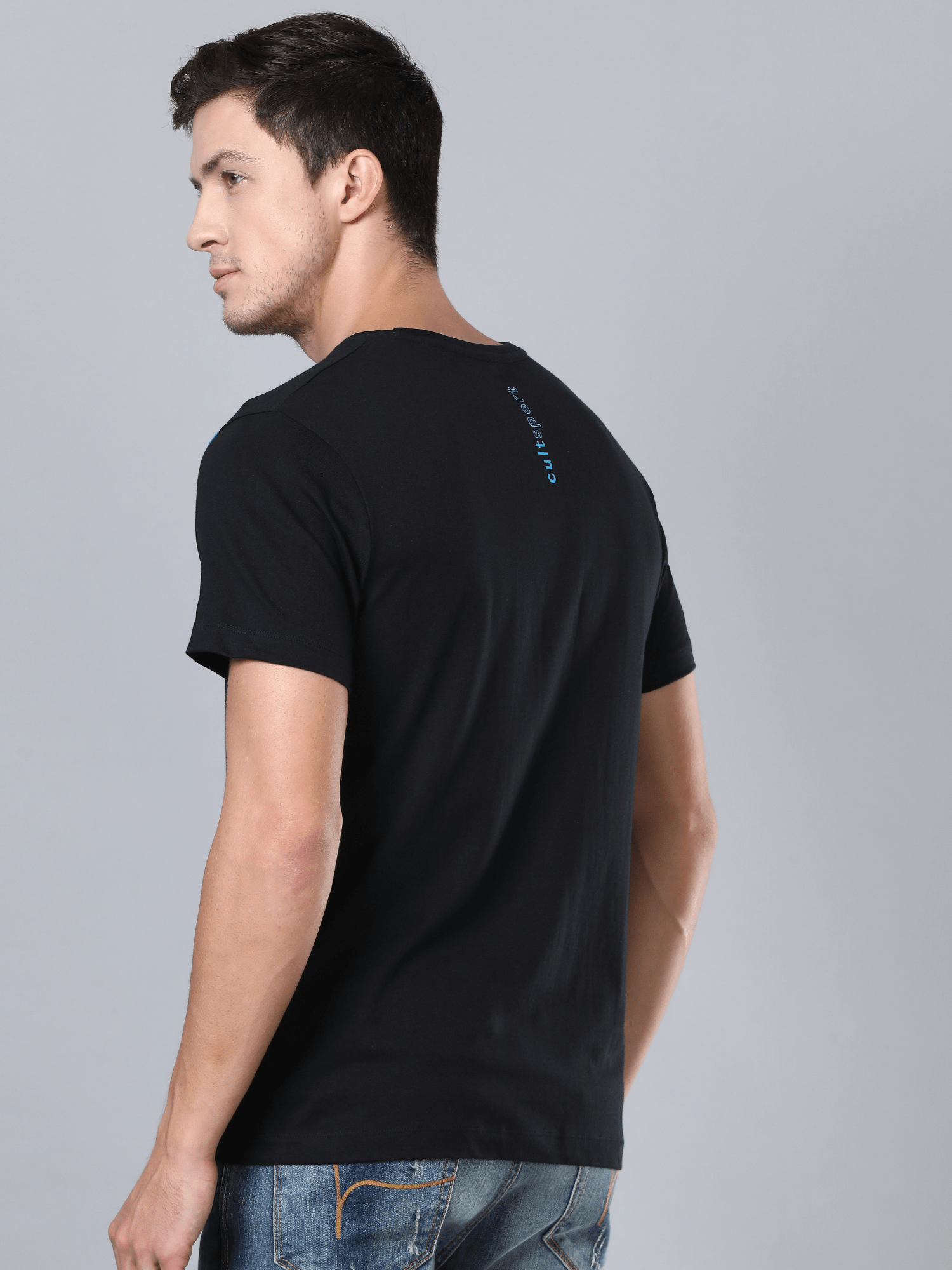 Everyday Unique Black Casual Tee