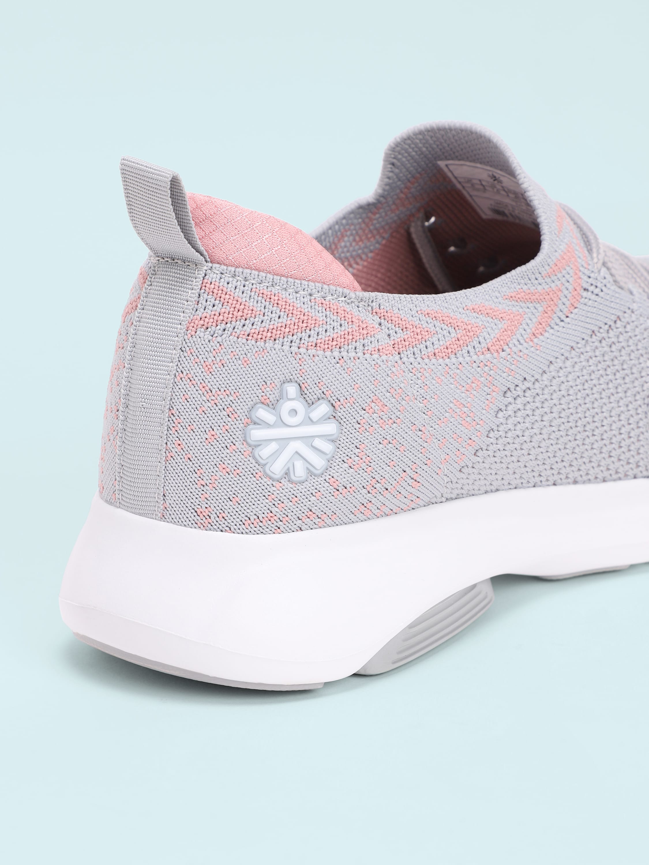 cult EZ+ Stride Women's Walking Shoes - Ash Grey/Peach