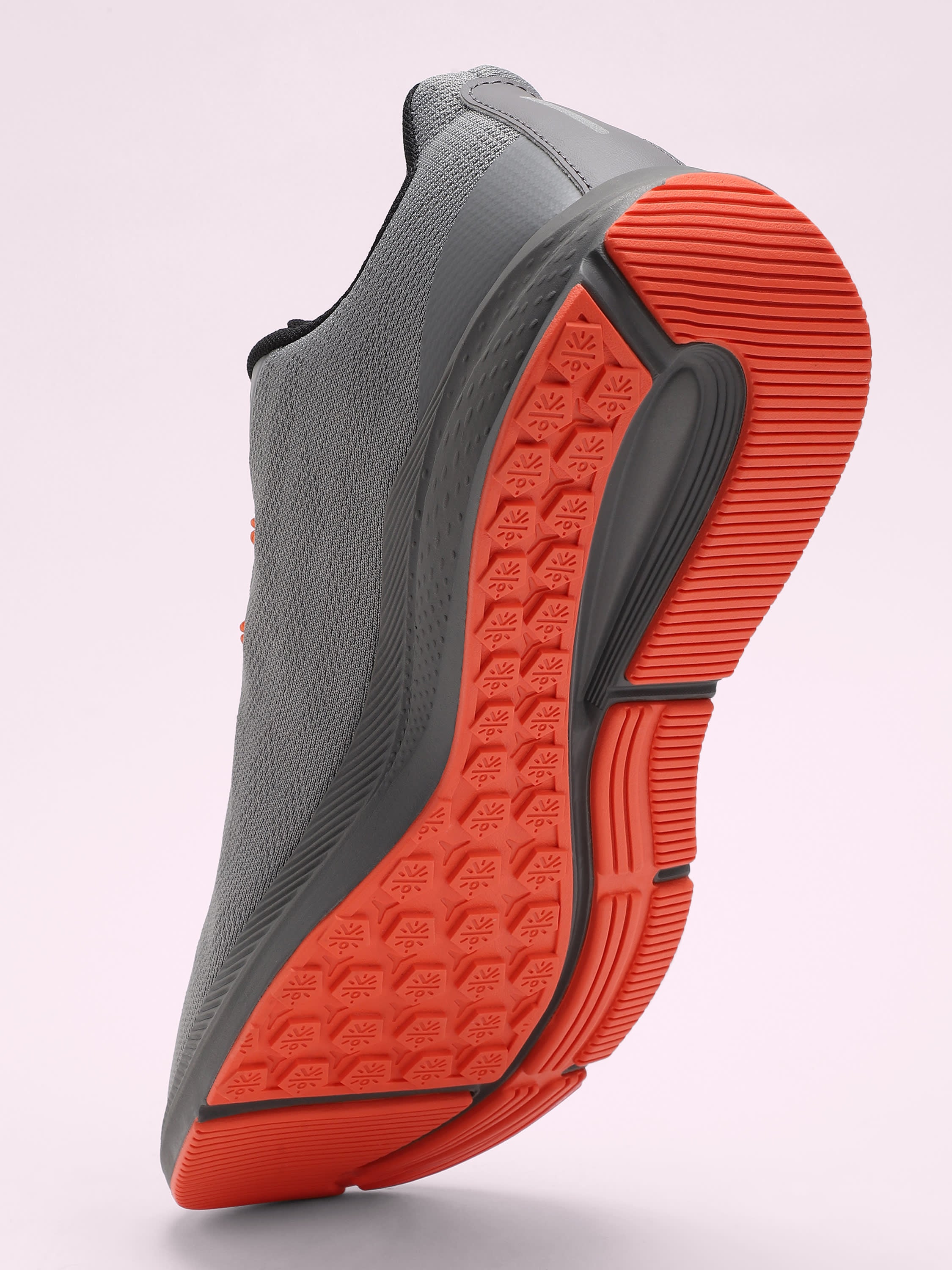 cult Firebird Men Running Shoes - Grey/Orange