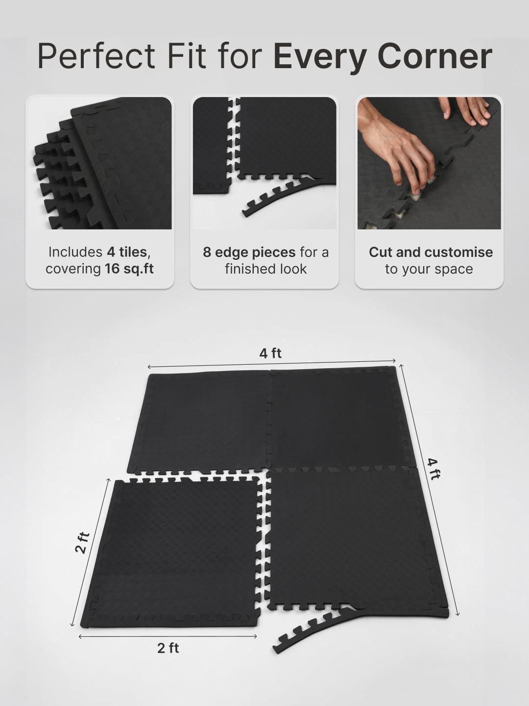 cult Interlocking Workout Mat Tiles