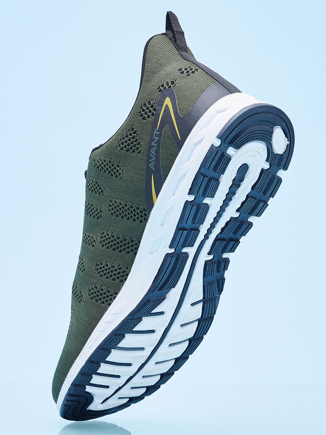 Avant Men's Hurricane Casual Shoes - Army Green/Black