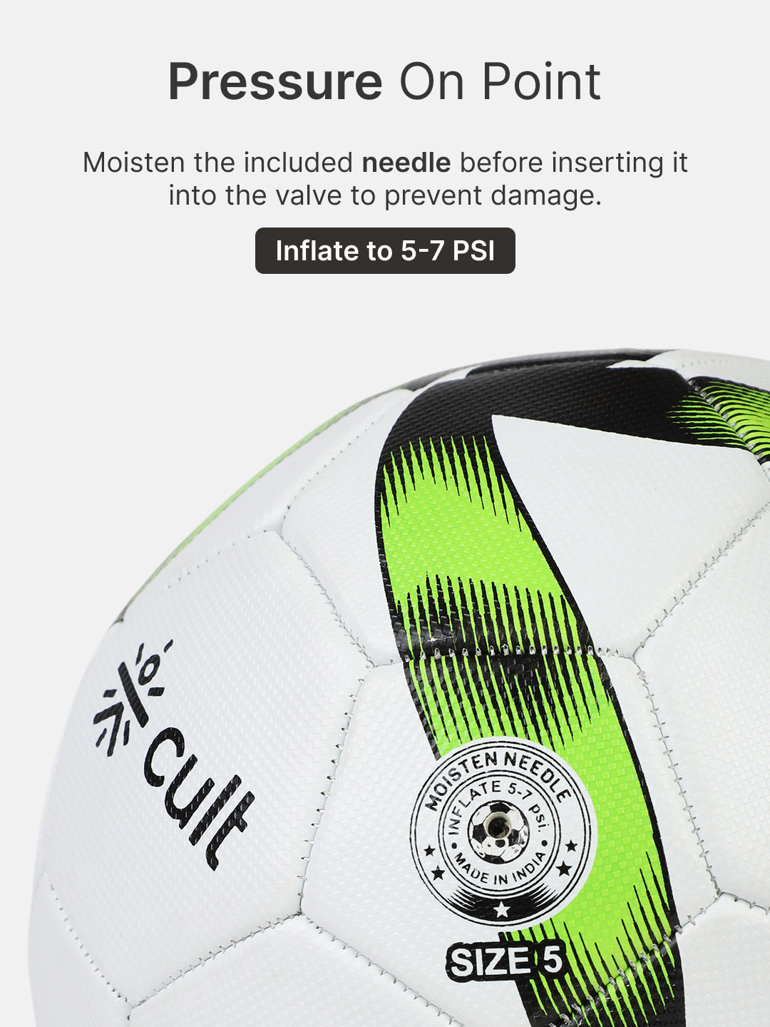 cult Football MS Xtreme Green 32P