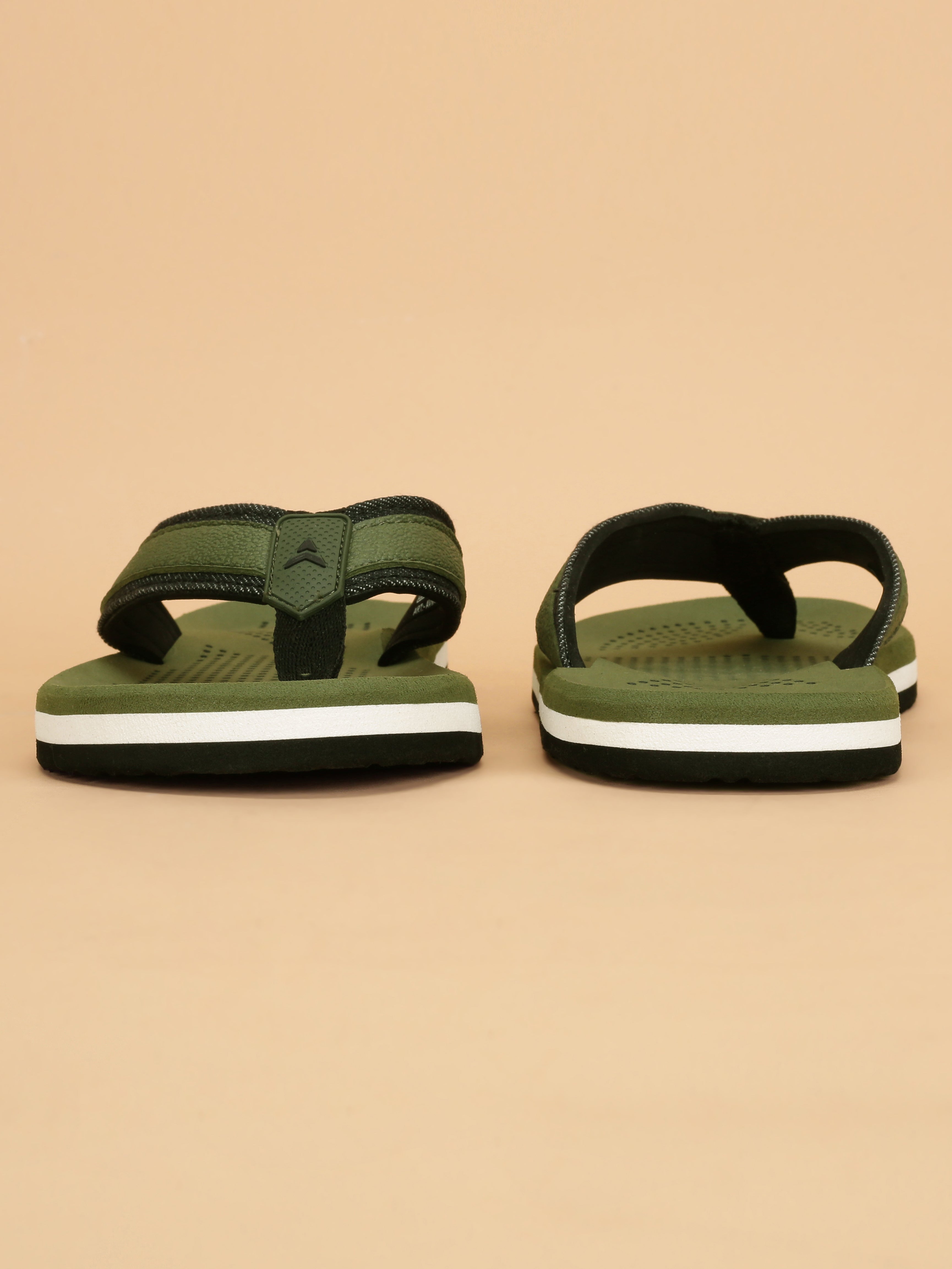 Avant Men's Brook Flip Flops - Green/Black