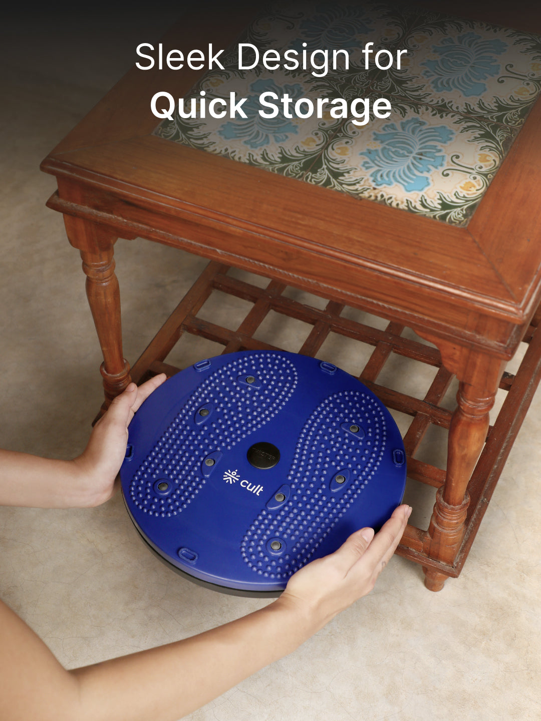 cult Tummy Twister Blue Unisex