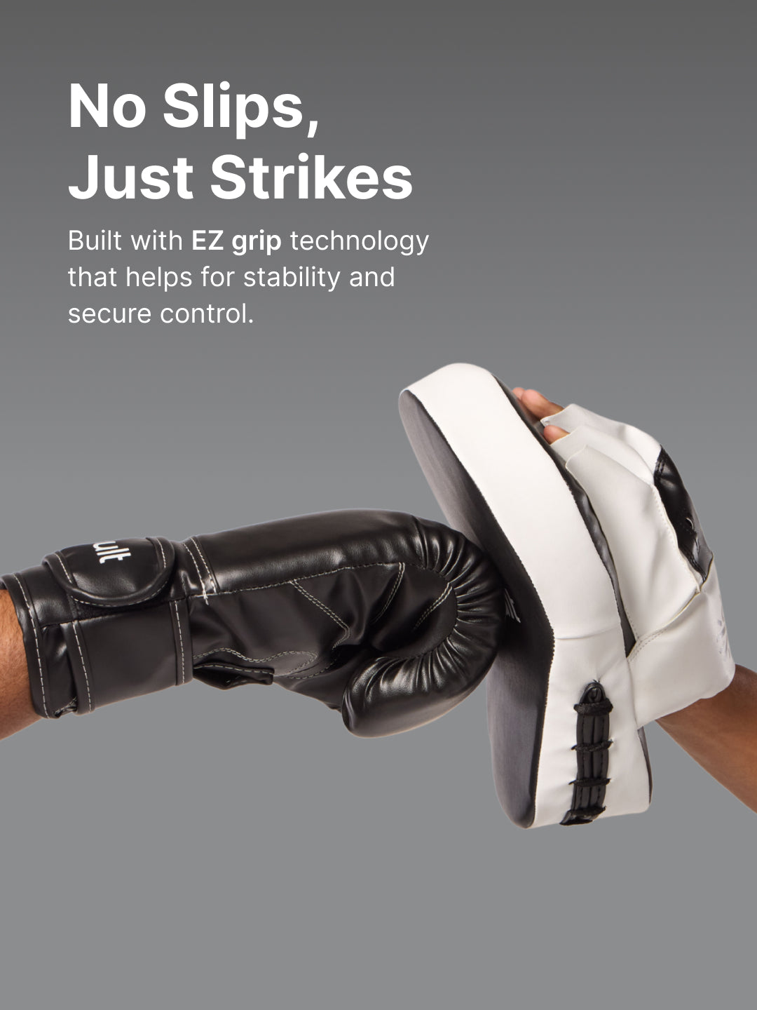 cult Boxing Focus Pad Unisex Black White