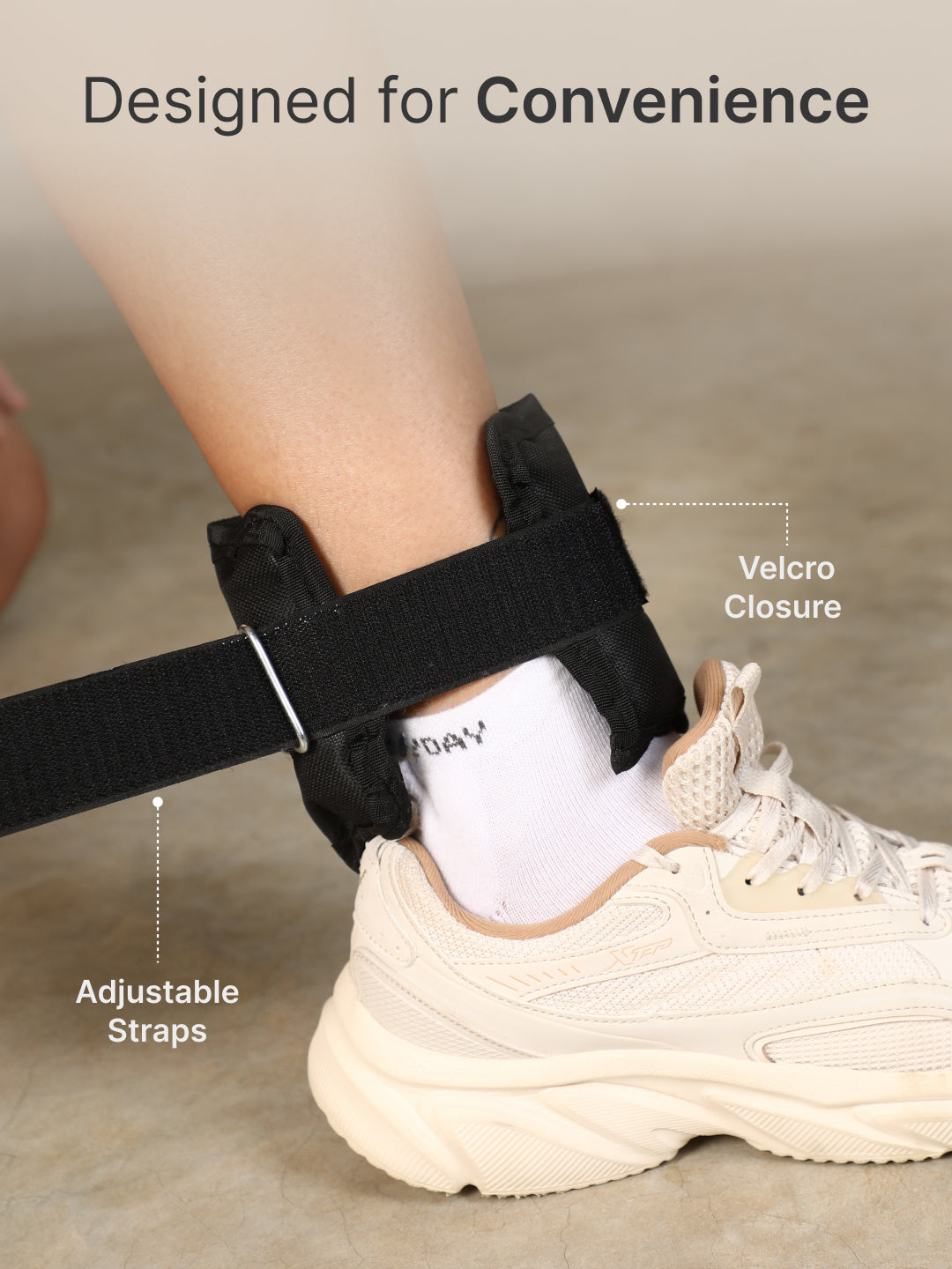 cult Ankle Weight Black Pair of 2 (0.5 kg each)