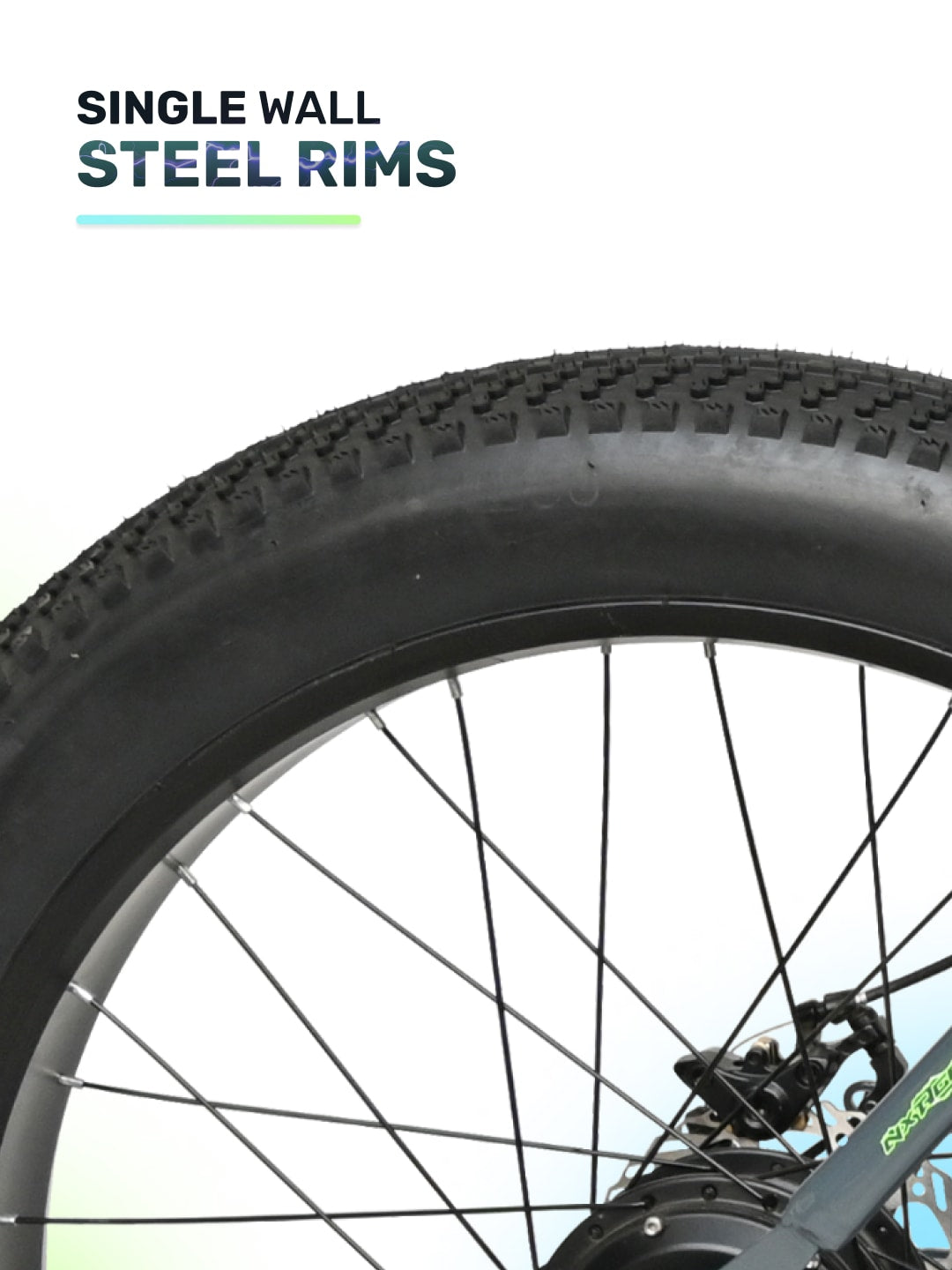 OMEGA26TBLACK with 4.5 hrs Fast Charg, BLDC Motor 26 inches Single Speed Lithium-ion (Li-ion) Electric Cycle, Ideal for Unisex, 13+ Years