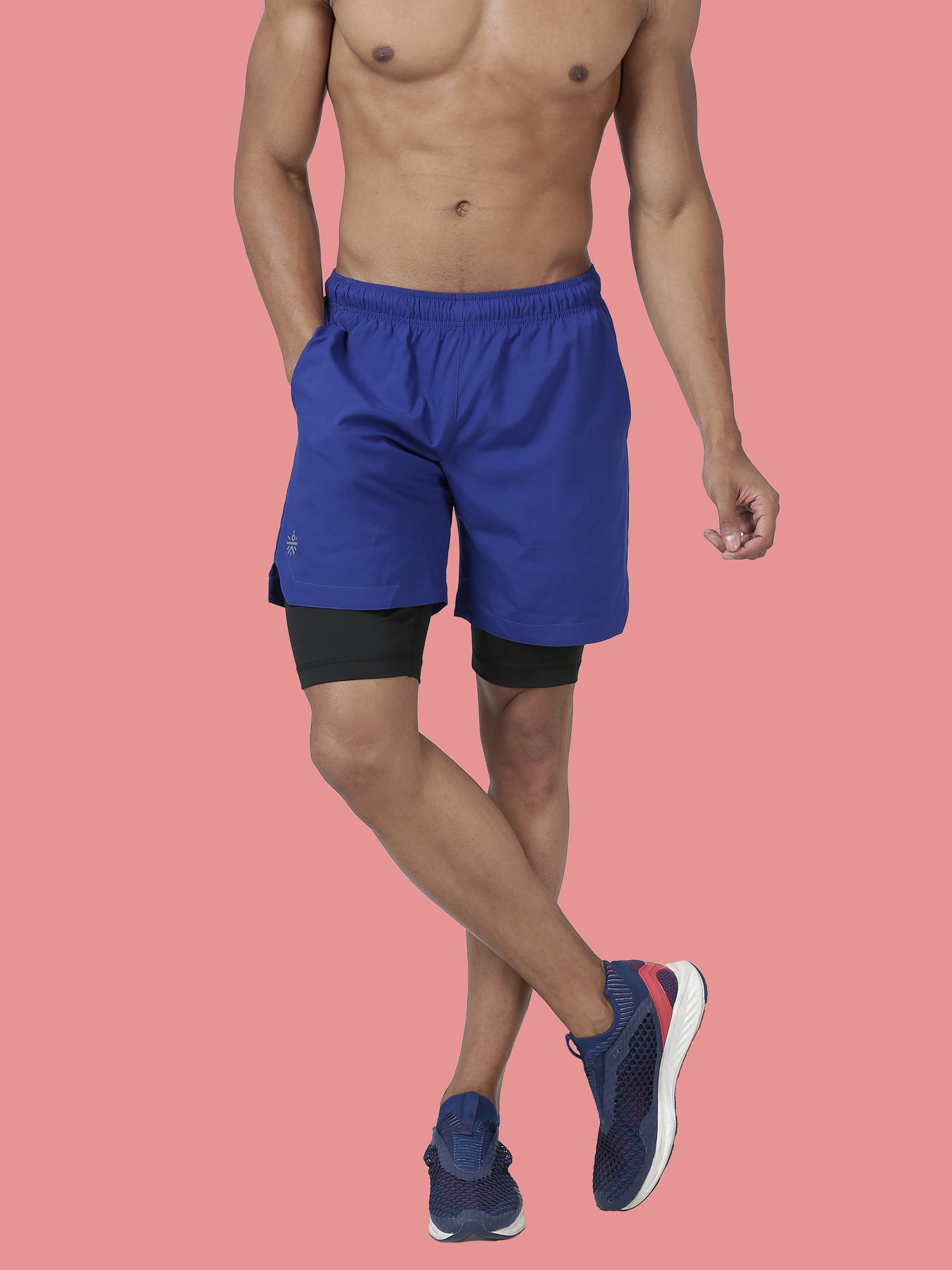Vital Rep Blue Gym Shorts