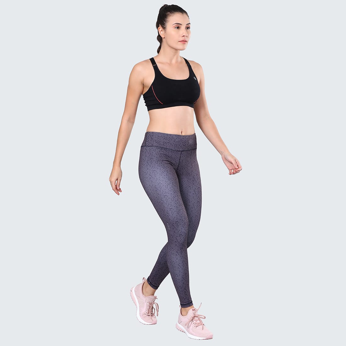 Vital Rep Purple Gym Leggings
