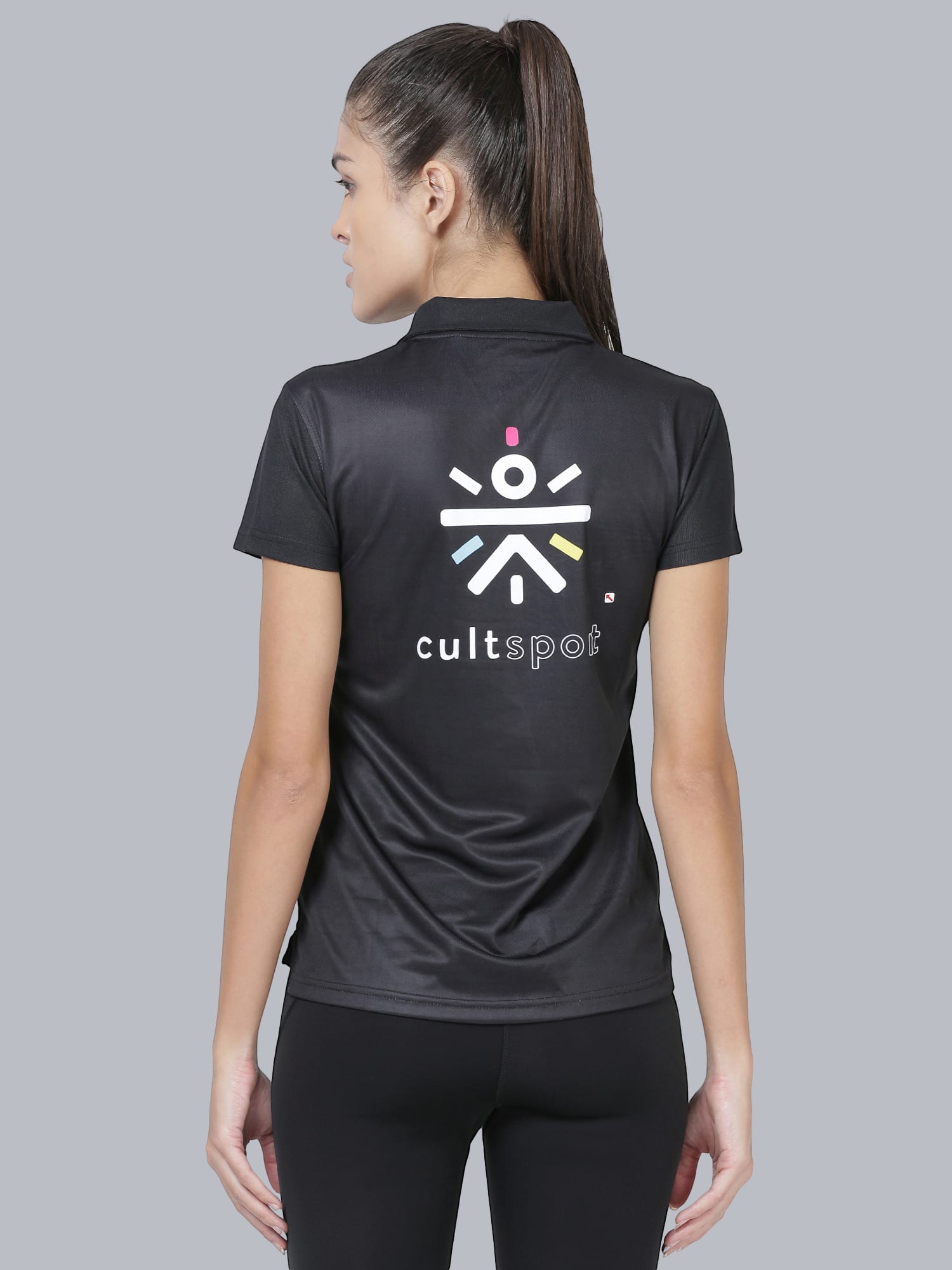 Everyday Athlete Polo T-shirt - Black