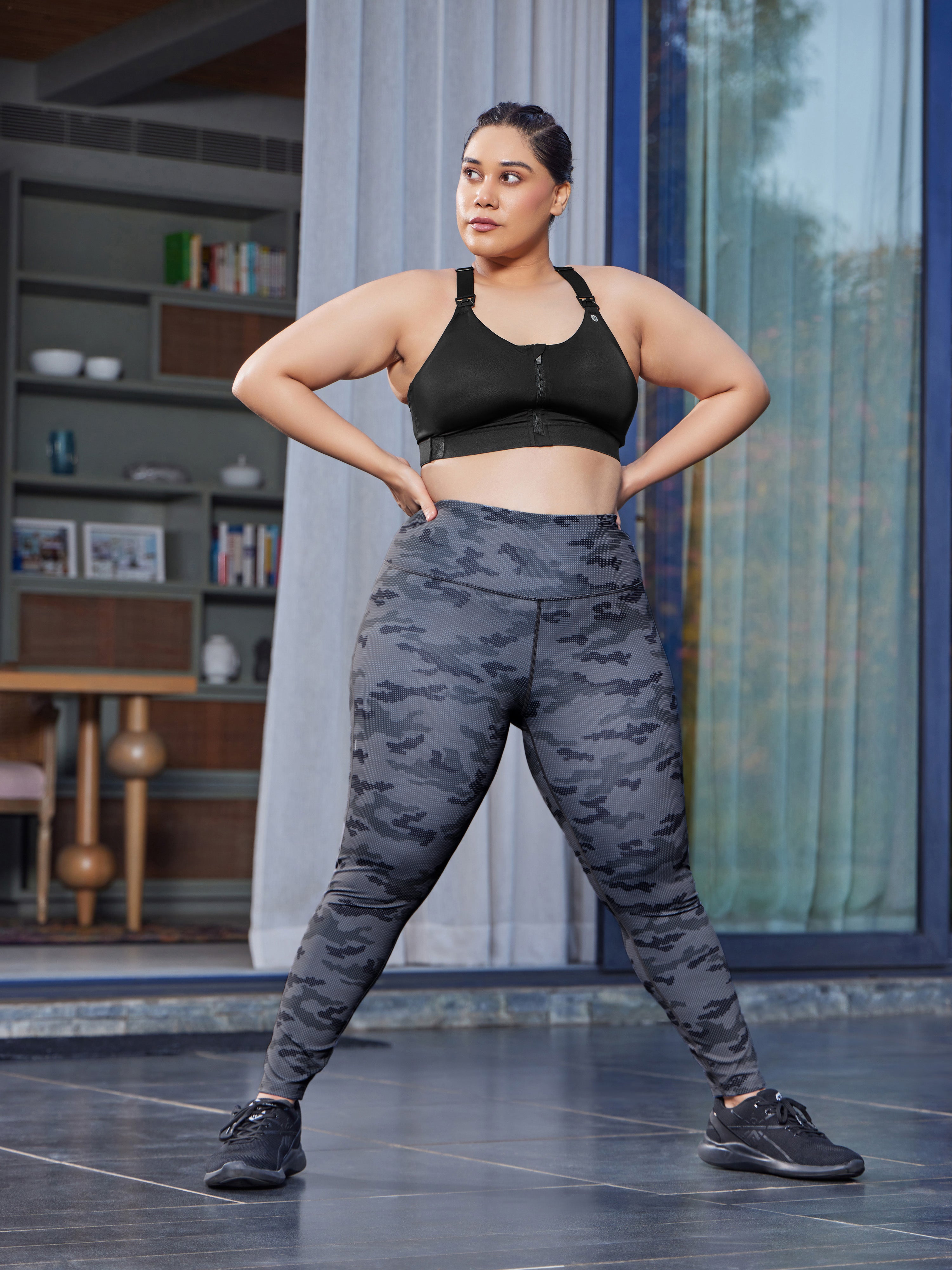 AbsoluteFit Camo Print Tights