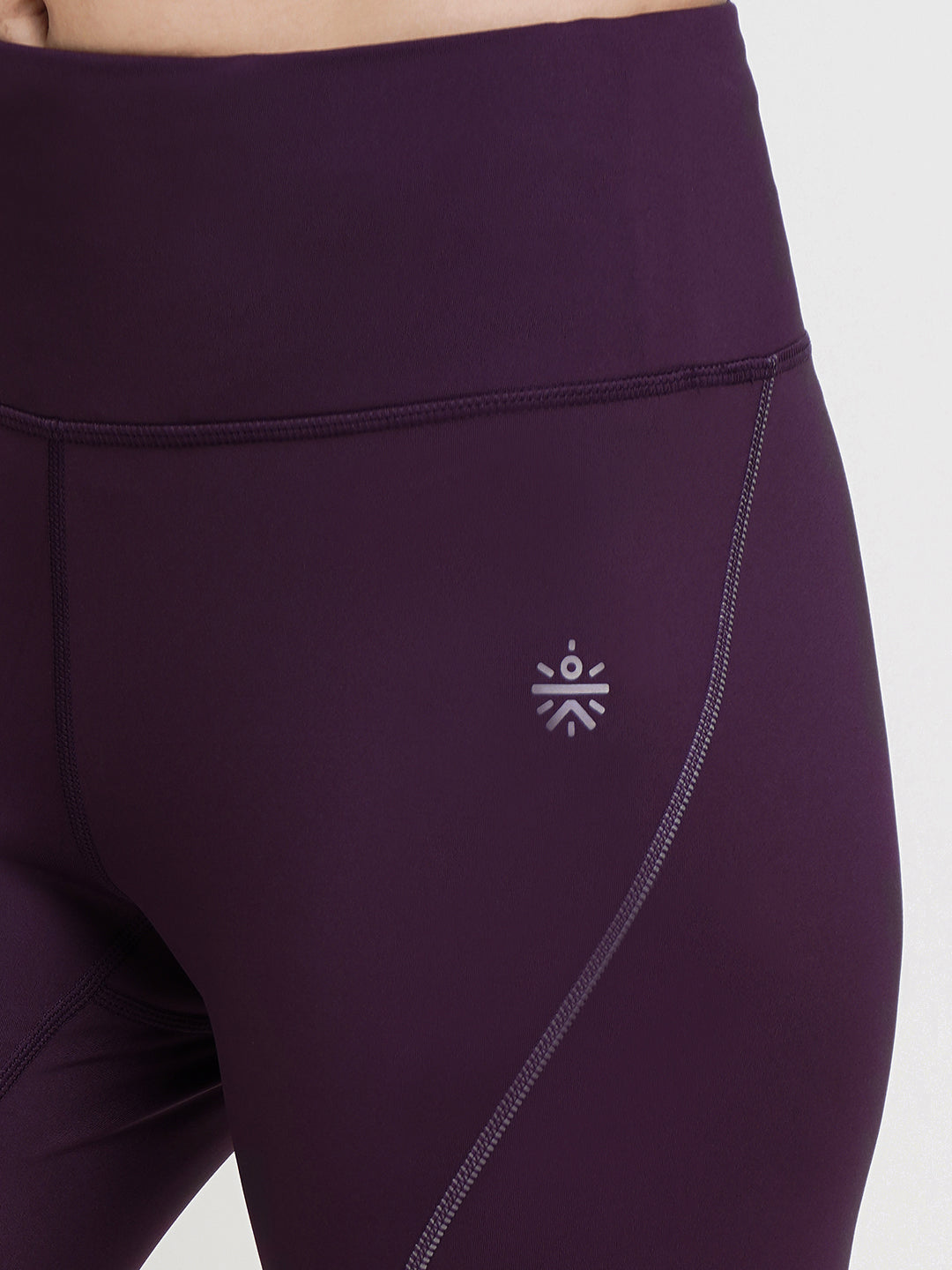 Potent Purple Absolute Fit Solid Performance Tights