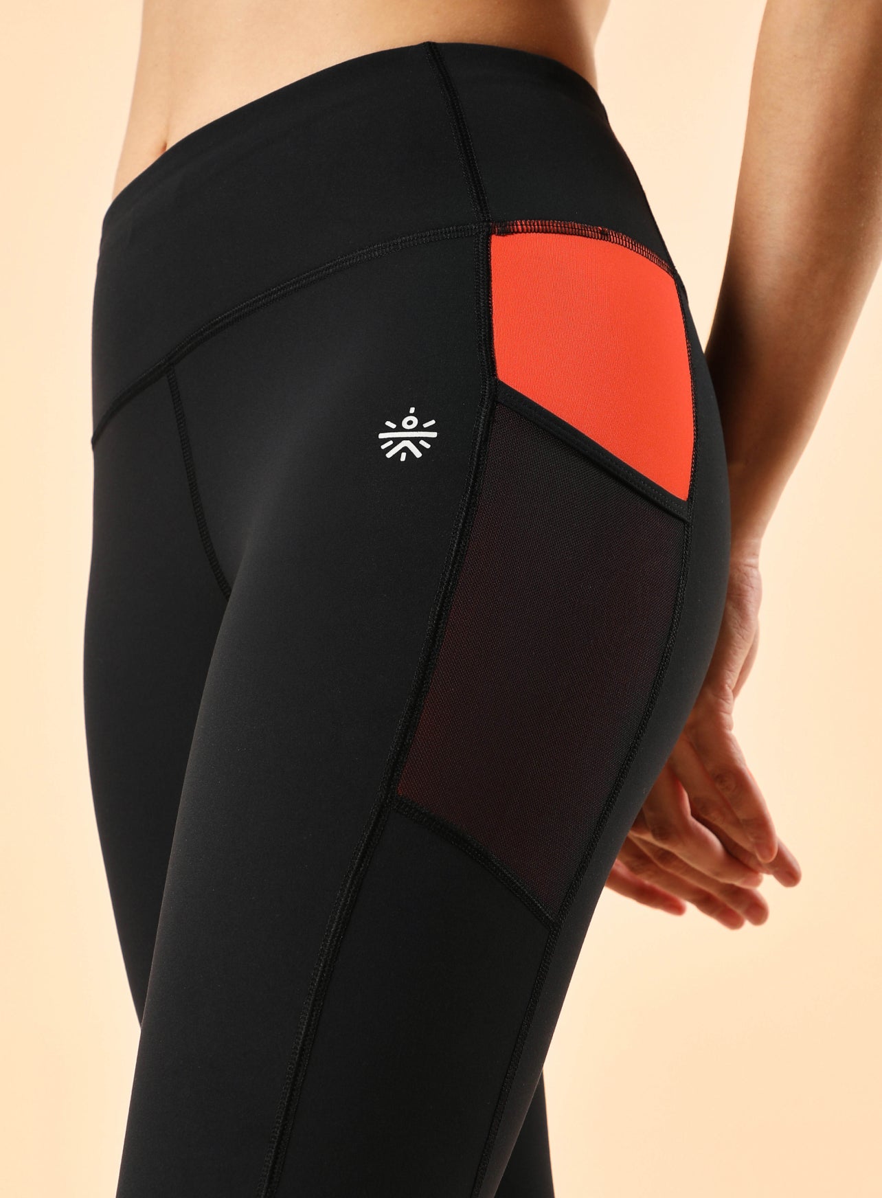 AbsoluteFit Neon Pop Leggings with side pockets