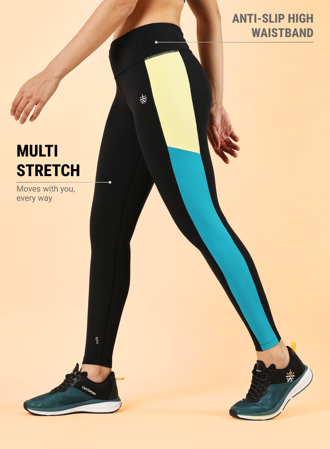 Jet Black Absolute Fit Tights