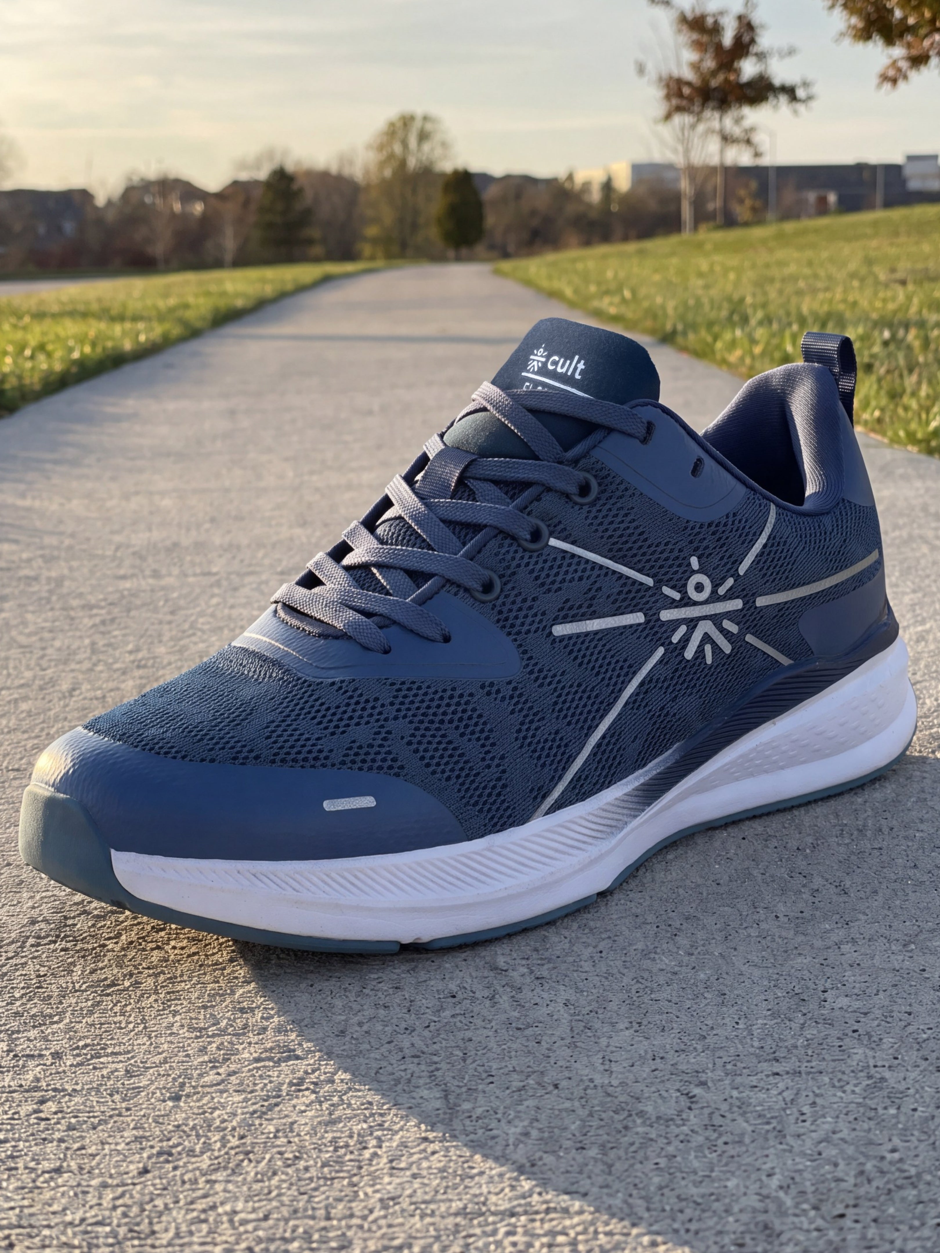 cult Flomo Men Running Shoes - Dark Blue