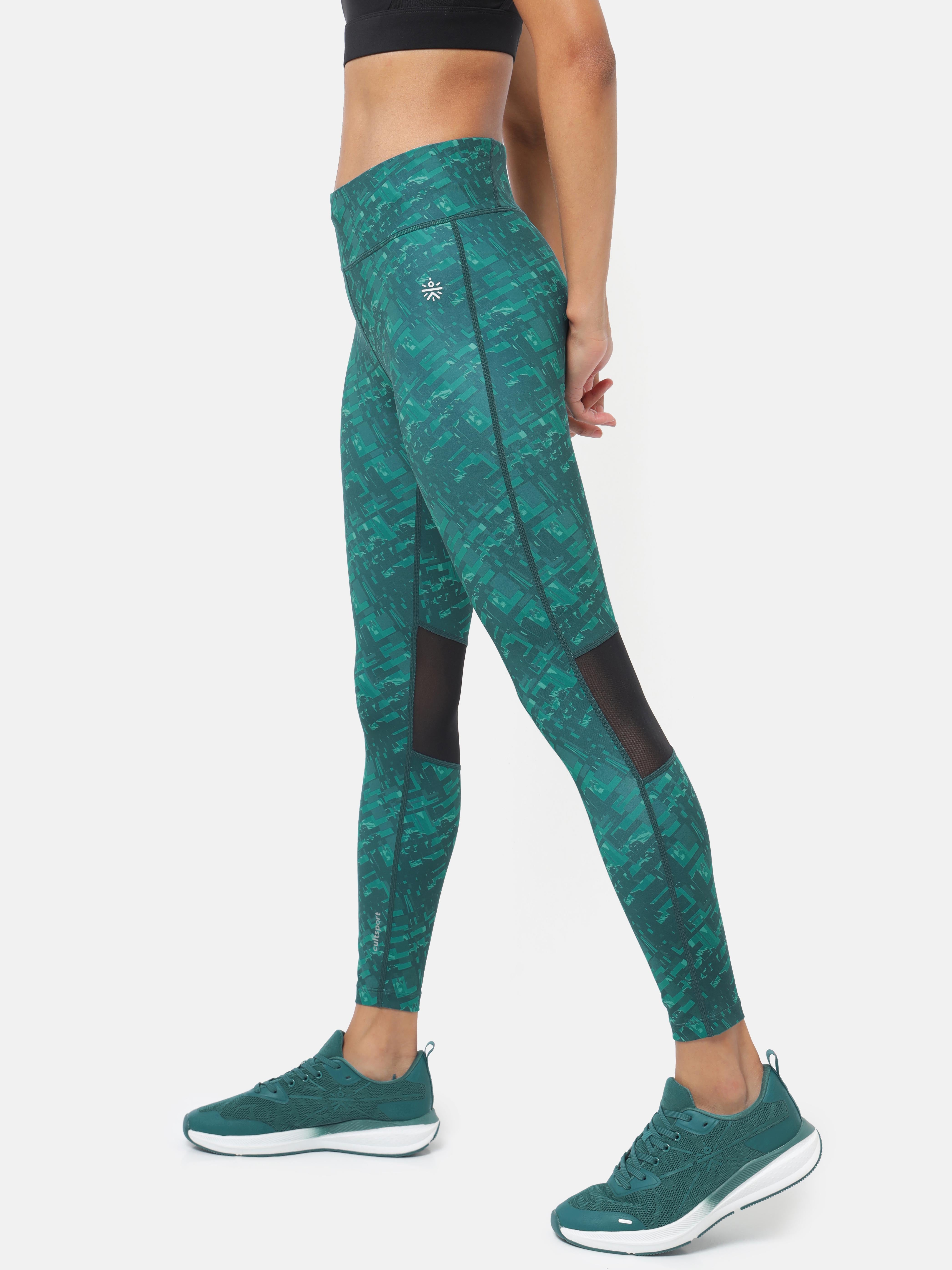 Green Absolute Fit Performance Tights