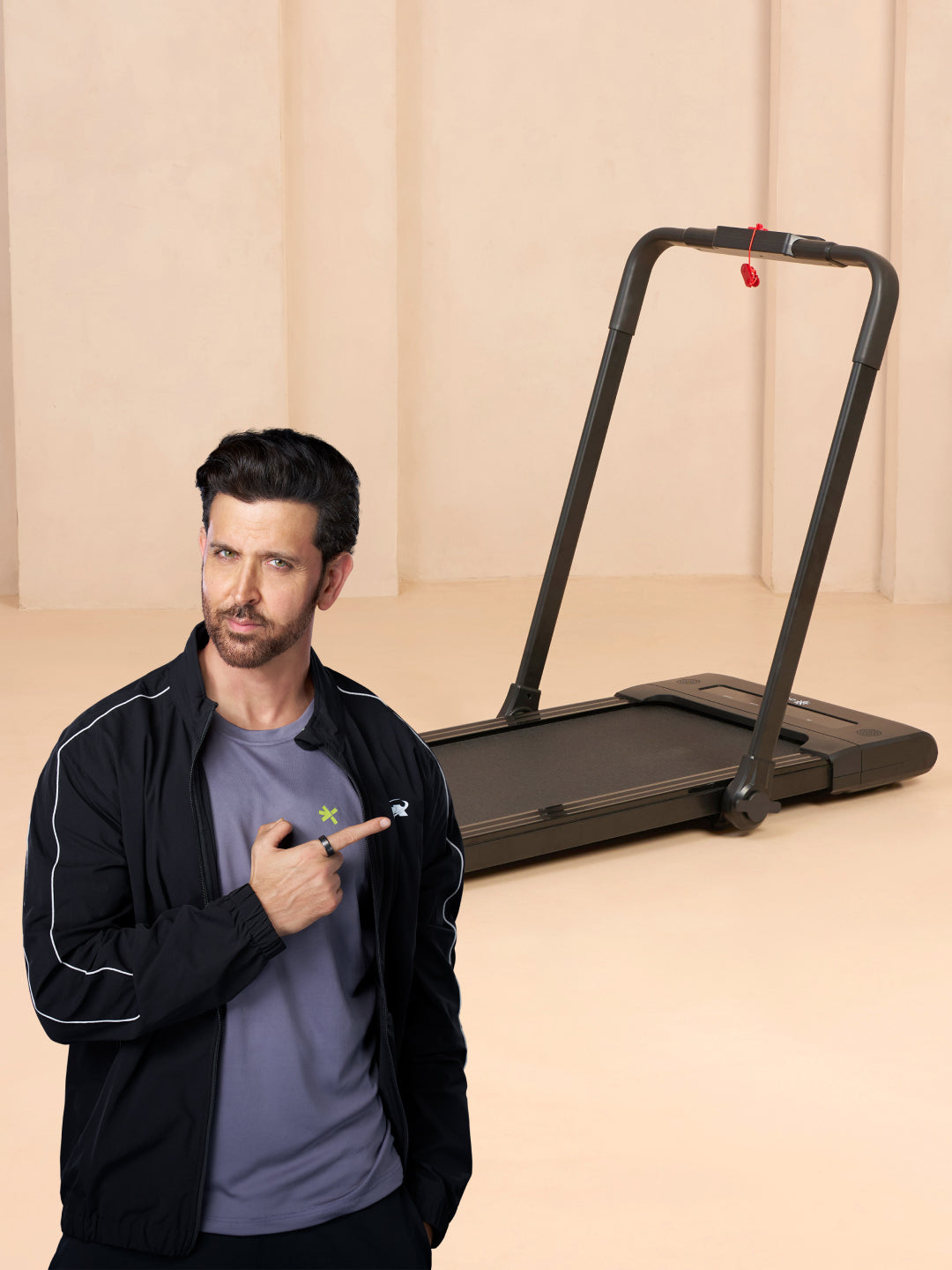 Walking pad Elite 4HP Peak | Max Speed-10kmph | Max Weight-120kg With Remote Access | Walking Pad for Home Use (with 6 months extended warranty)