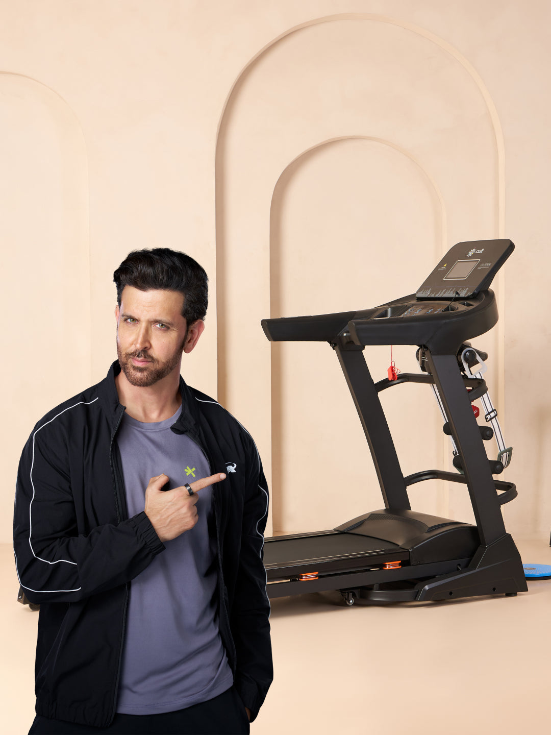 Cultrun M5 Multimode 5HP Peak Treadmill | 15-level Auto-Incline | Max Weight-130kg | Max Speed-18kmph (with 6 Months Extended Warranty)