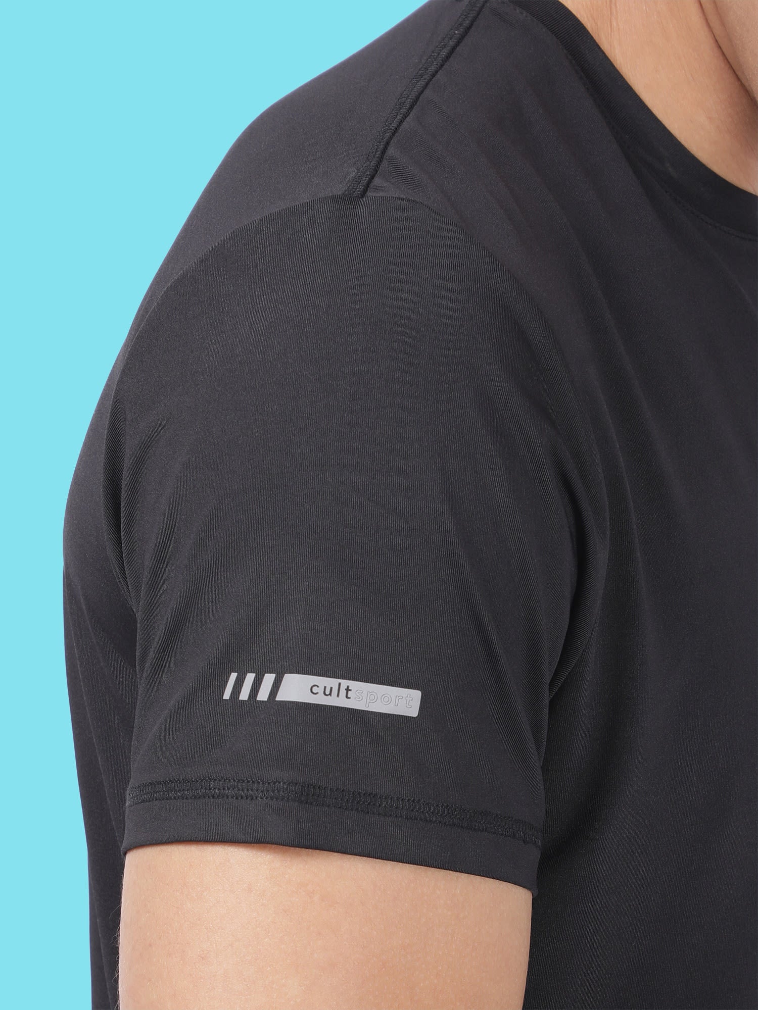 Vital Train Hard Black Tee