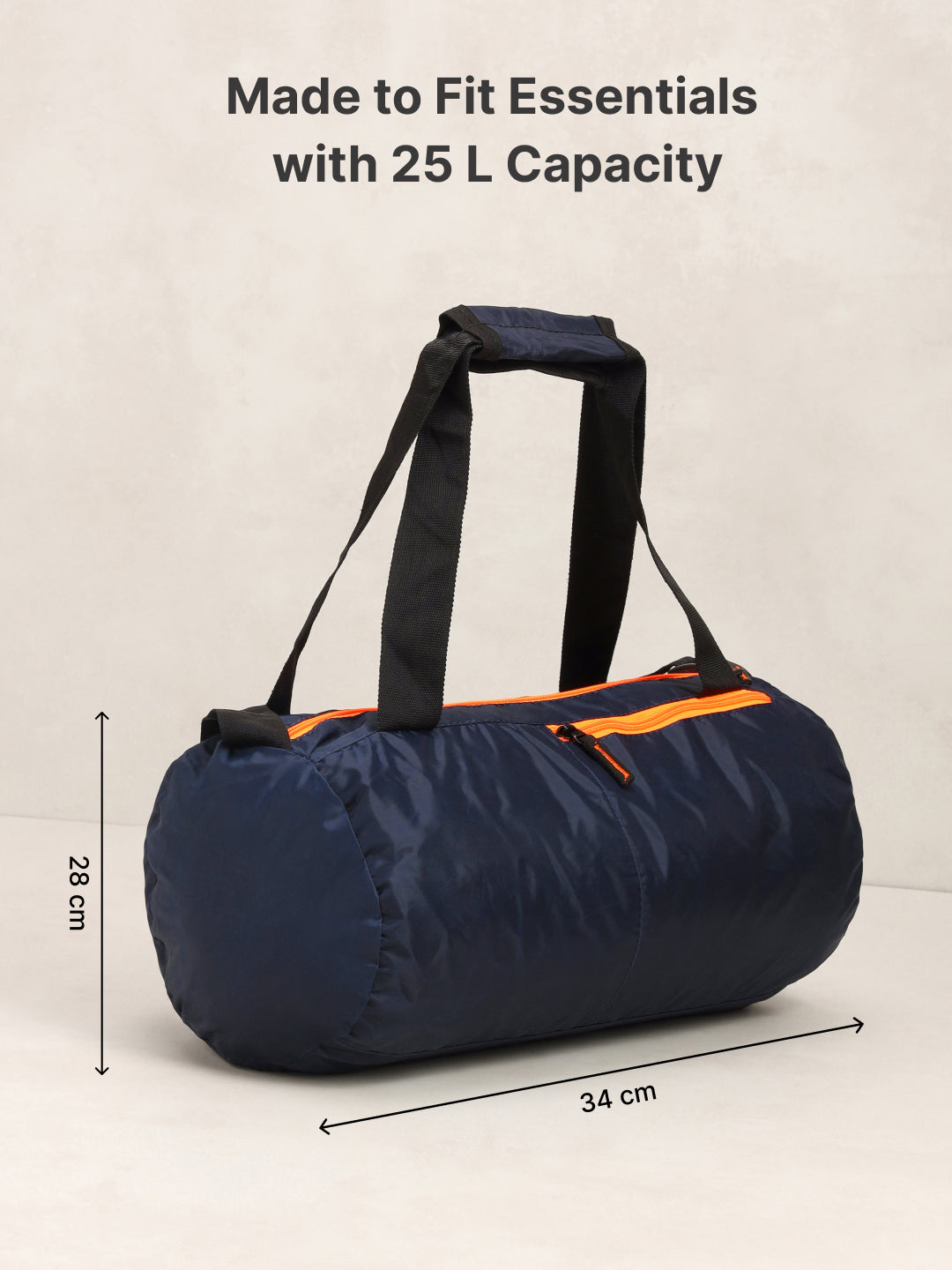 Foldable Gym Bag 20L - Navy