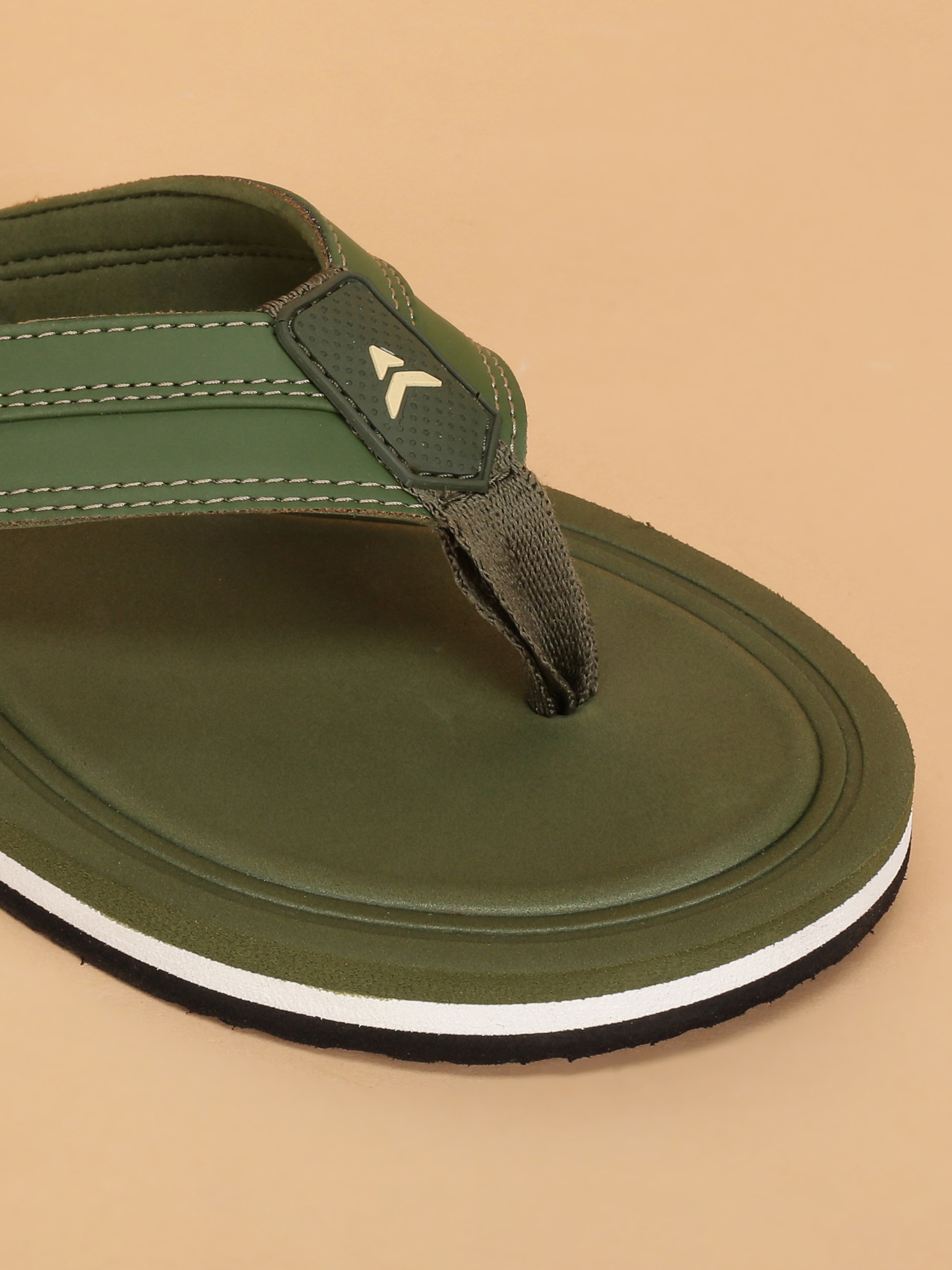 Avant Men's Flint Flip Flops - Olive