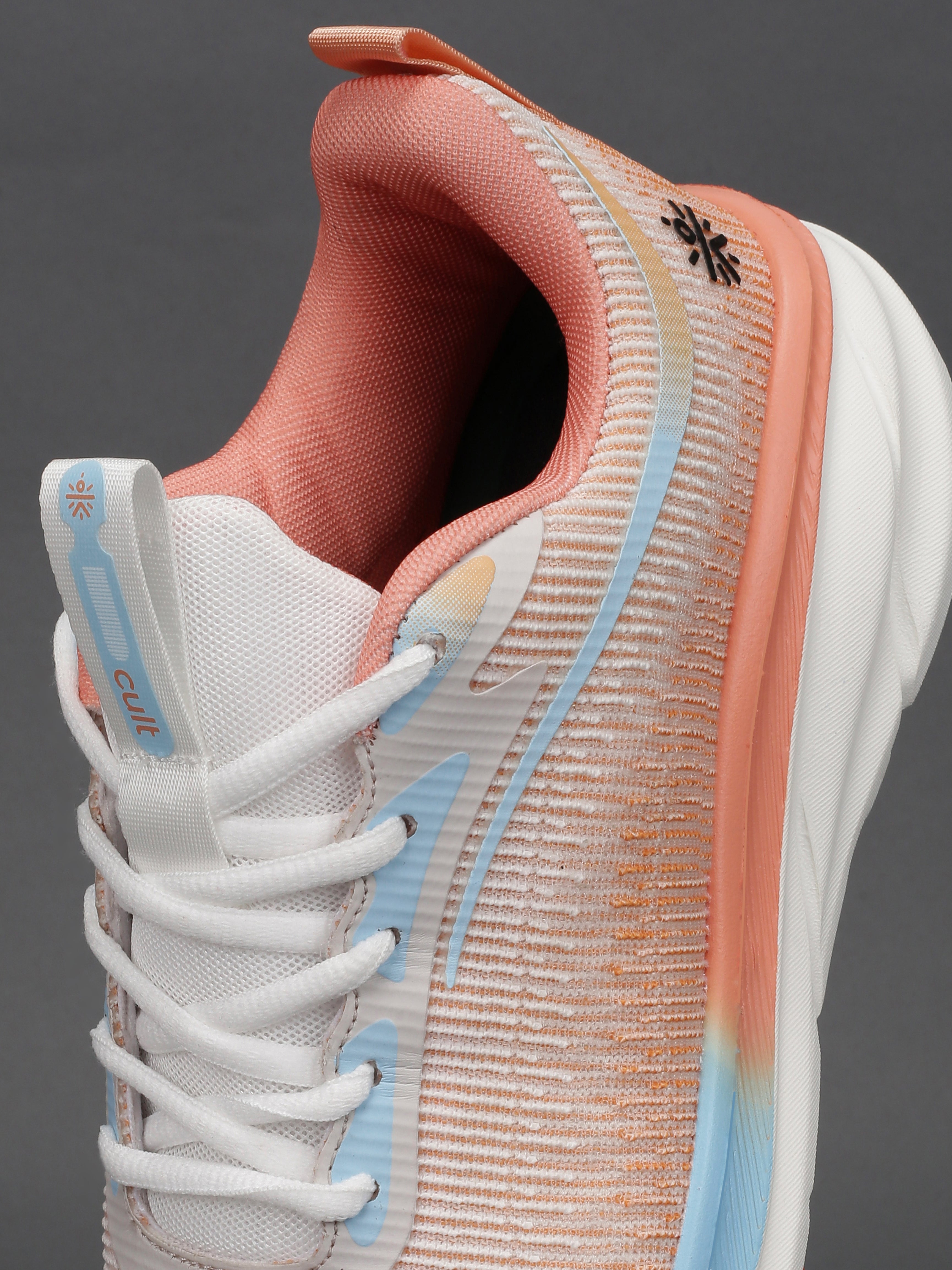 cult Men's Flytor Running Shoes - L. Peach/Ice Blue