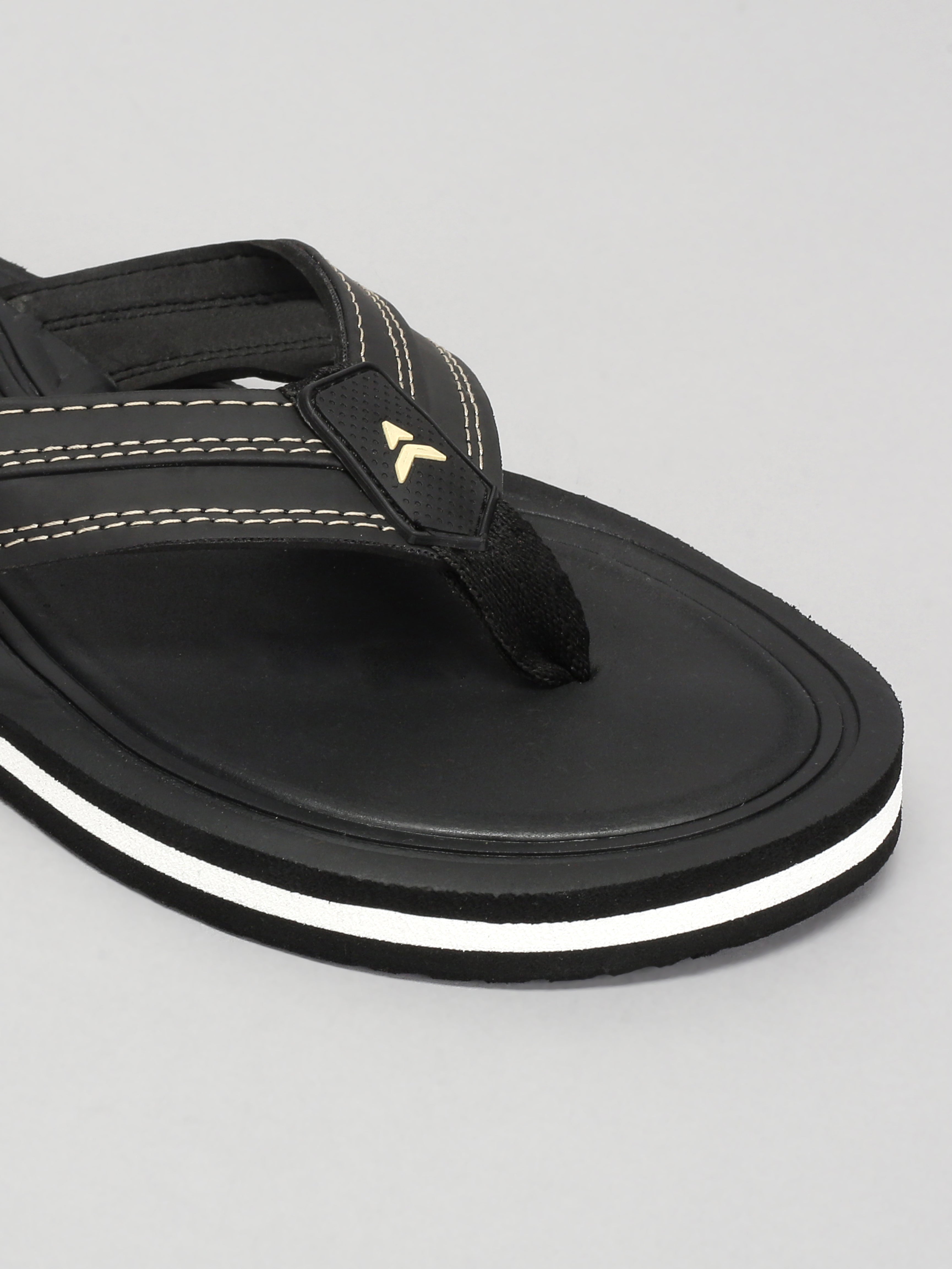 Avant Men's Flint Flip Flops - Black