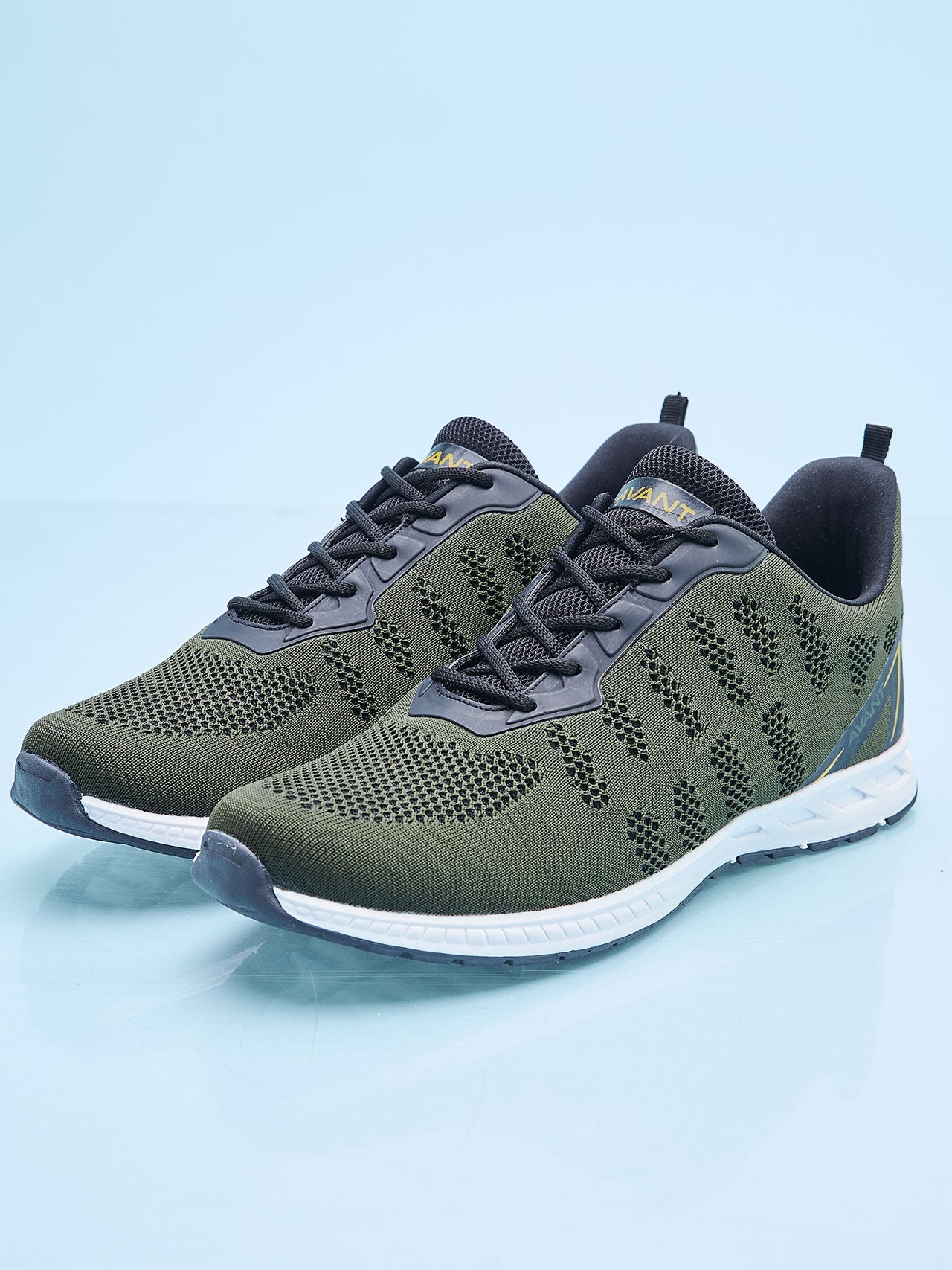 Avant Men's Hurricane Casual Shoes - Army Green/Black