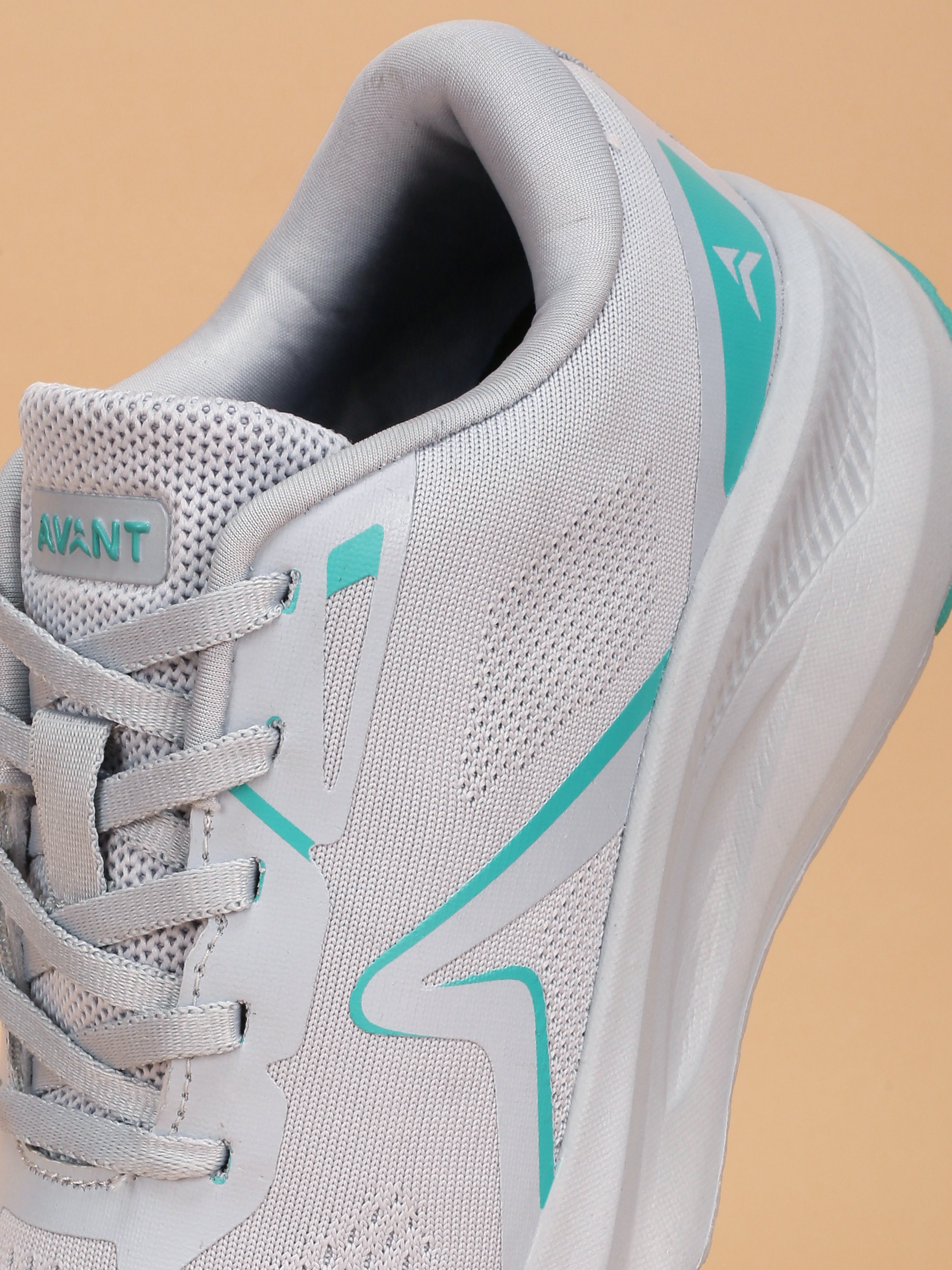 Avant Women's RunAir X1 Running Shoes - L.Grey/Sea Green