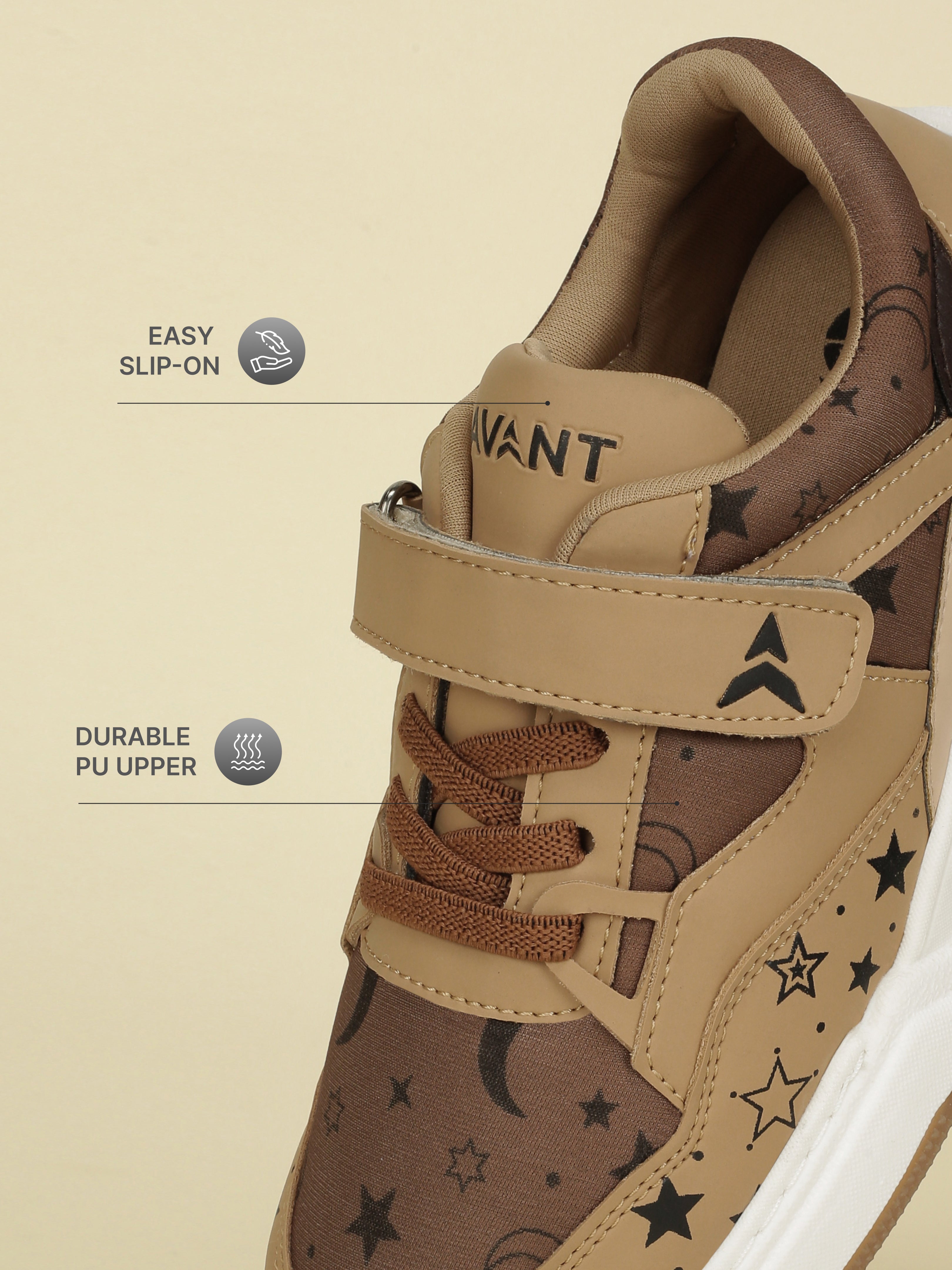 Avant Kids' StarChase Sneakers - Beige