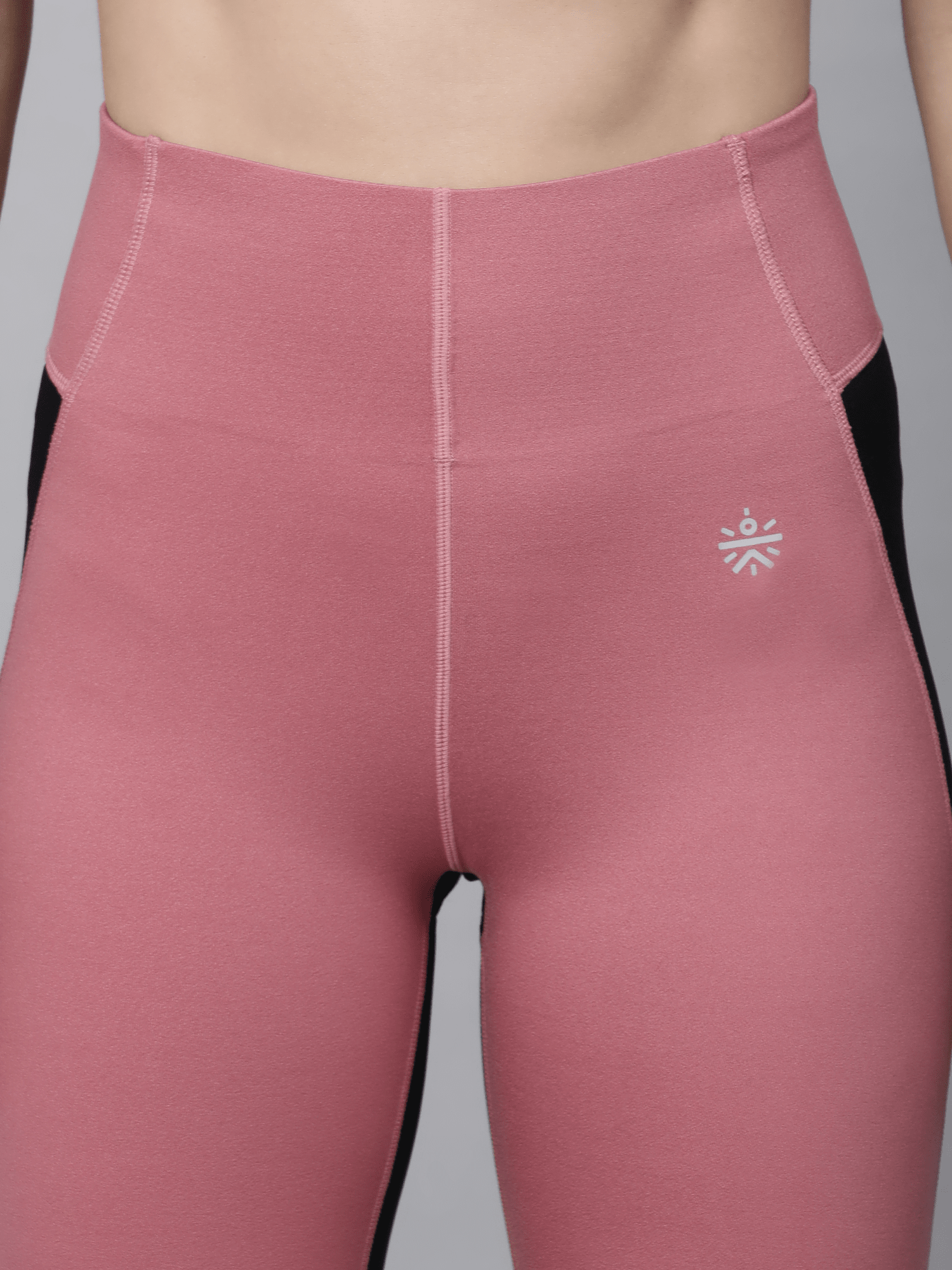 AbsoluteFit Enhance Black+Rose Workout Leggings