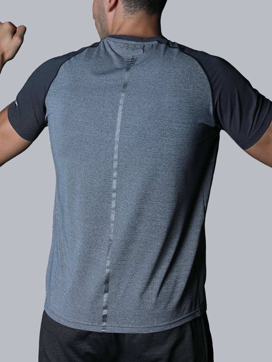 Men Signature Grey Perspective Tee