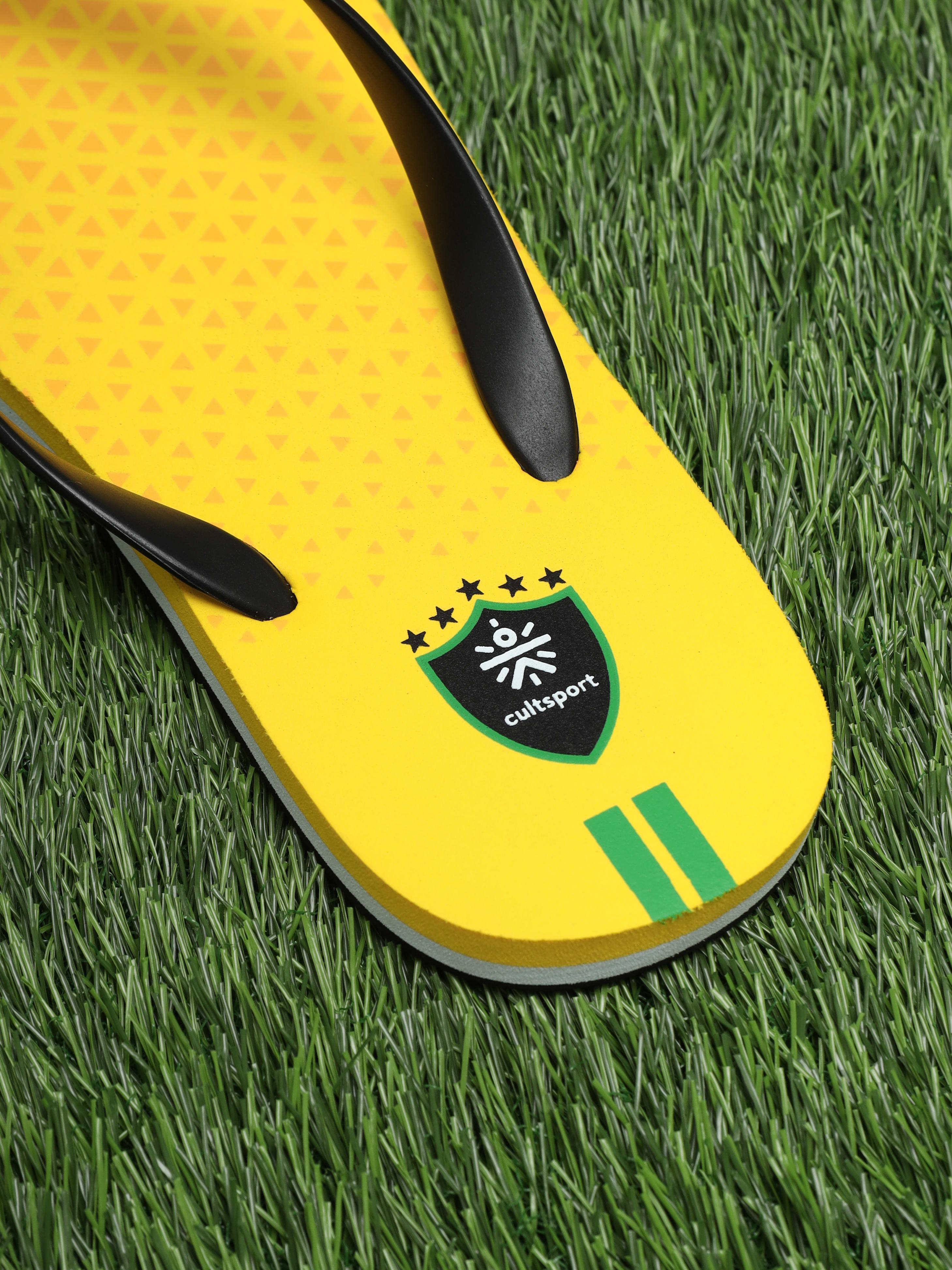 cult Team Brazil Flip Flops